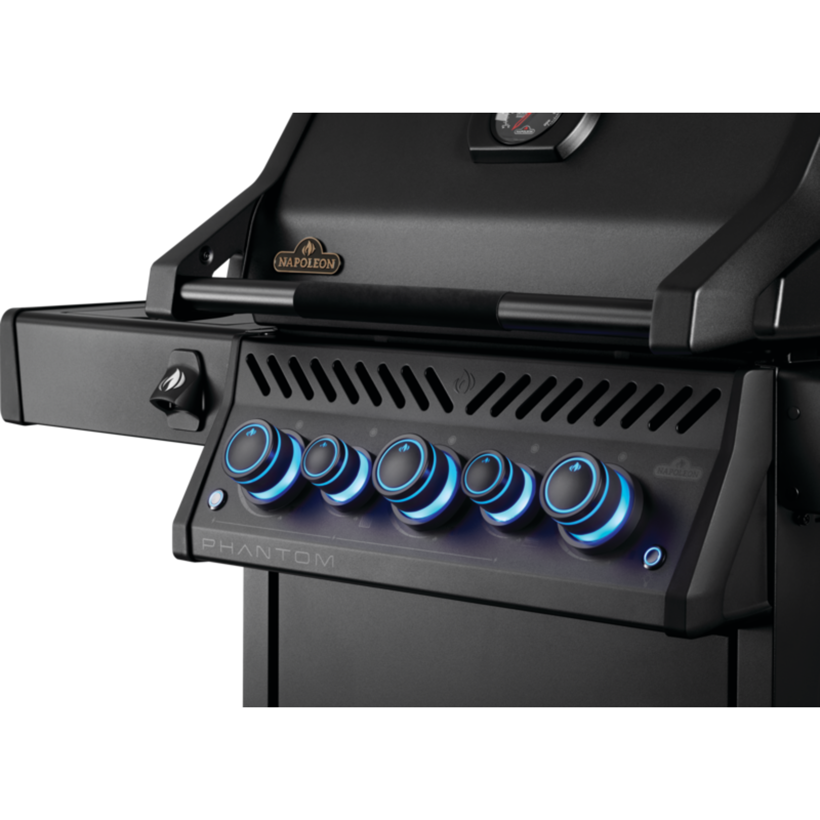 Napoleon Phantom Rogue® PRO-S 425 Natural Gas Grill with Infrared Side and Rear Burners, Matte Black