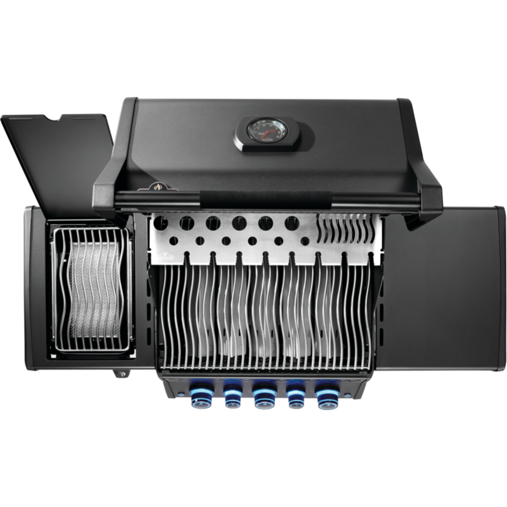 Napoleon Phantom Rogue® PRO-S 425 Natural Gas Grill with Infrared Side and Rear Burners, Matte Black
