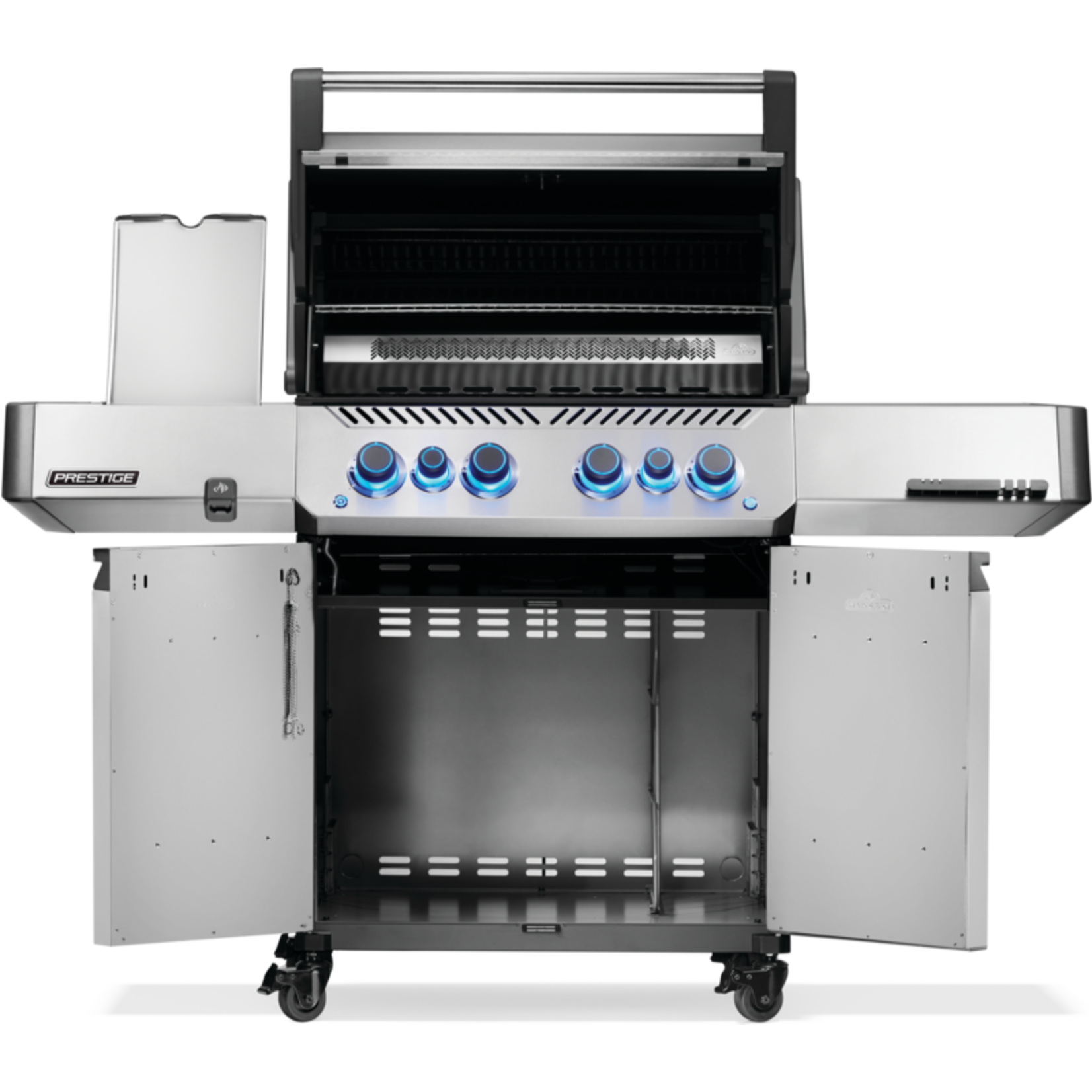 Napoleon Prestige® 500 Natural Gas Grill with Infrared Side and Rear Burner, Stainless Steel