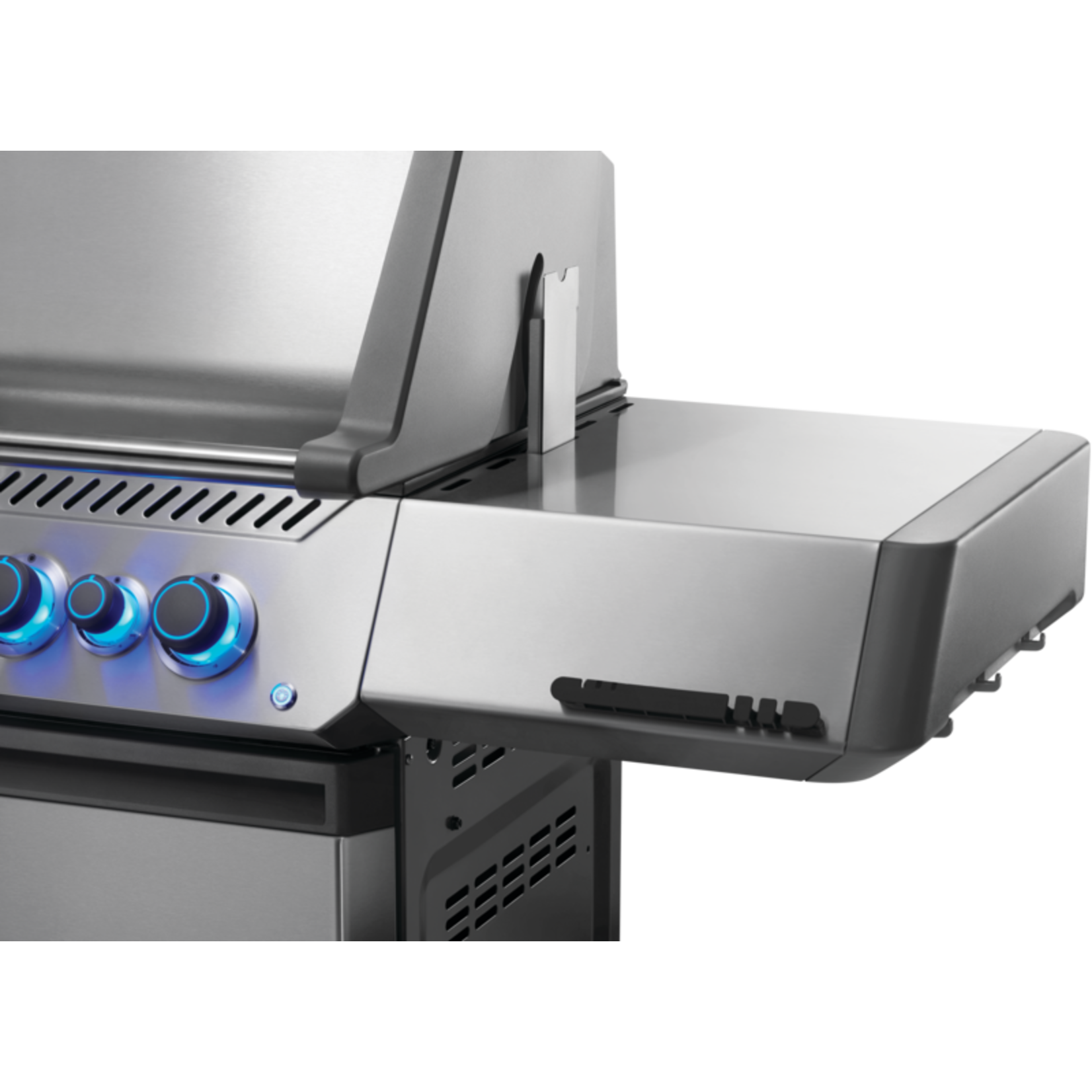 Napoleon Prestige® 500 Propane Gas Grill with Infrared Side and Rear Burner, Stainless Steel