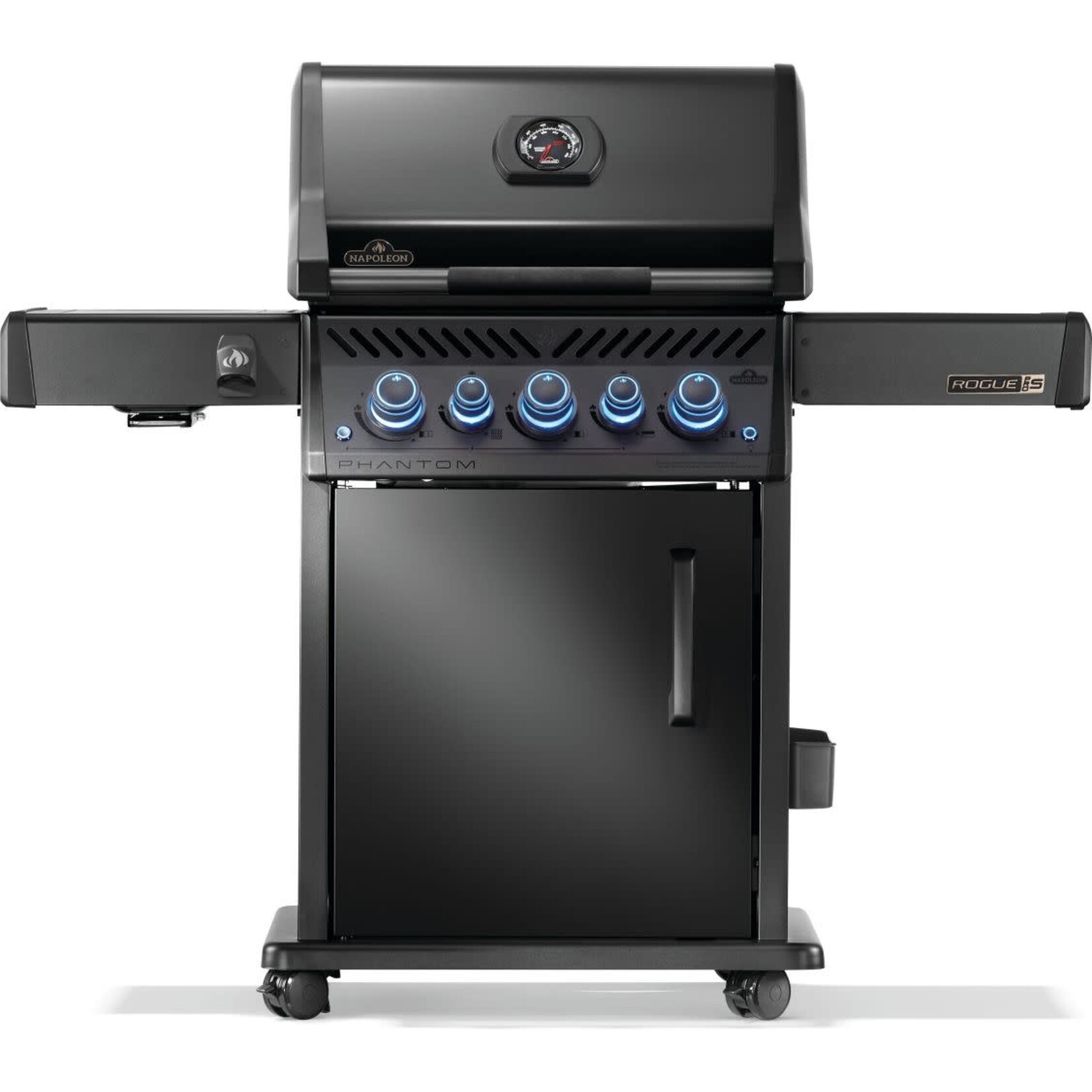 Napoleon Phantom Rogue® PRO-S 425 Natural Gas Grill with Infrared Side and Rear Burners, Matte Black