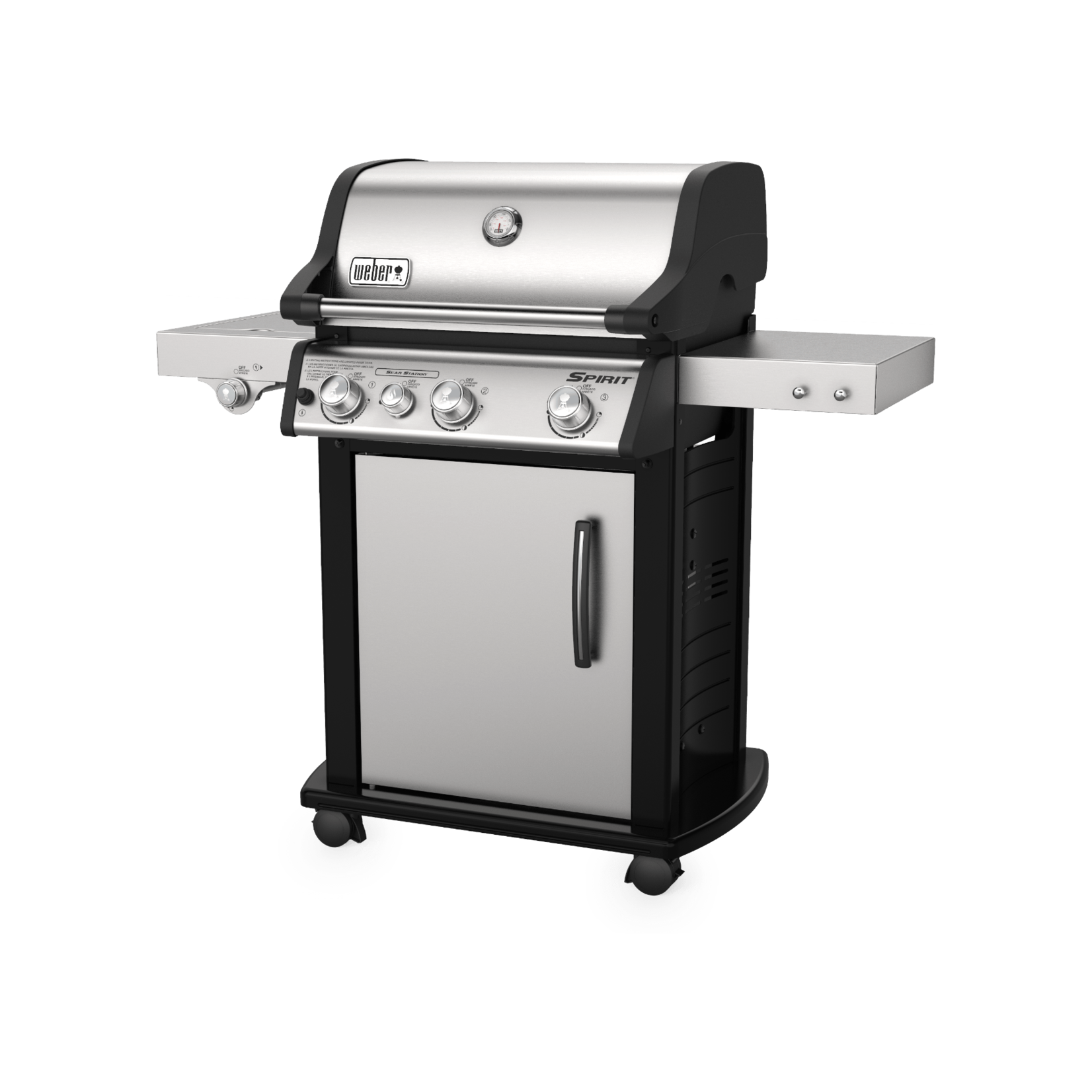 Weber Spirit SP-335 LP SS Bundle (includes cover)