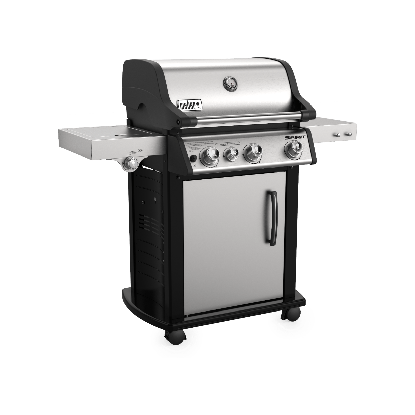 Weber Spirit SP-335 LP SS Bundle (includes cover)