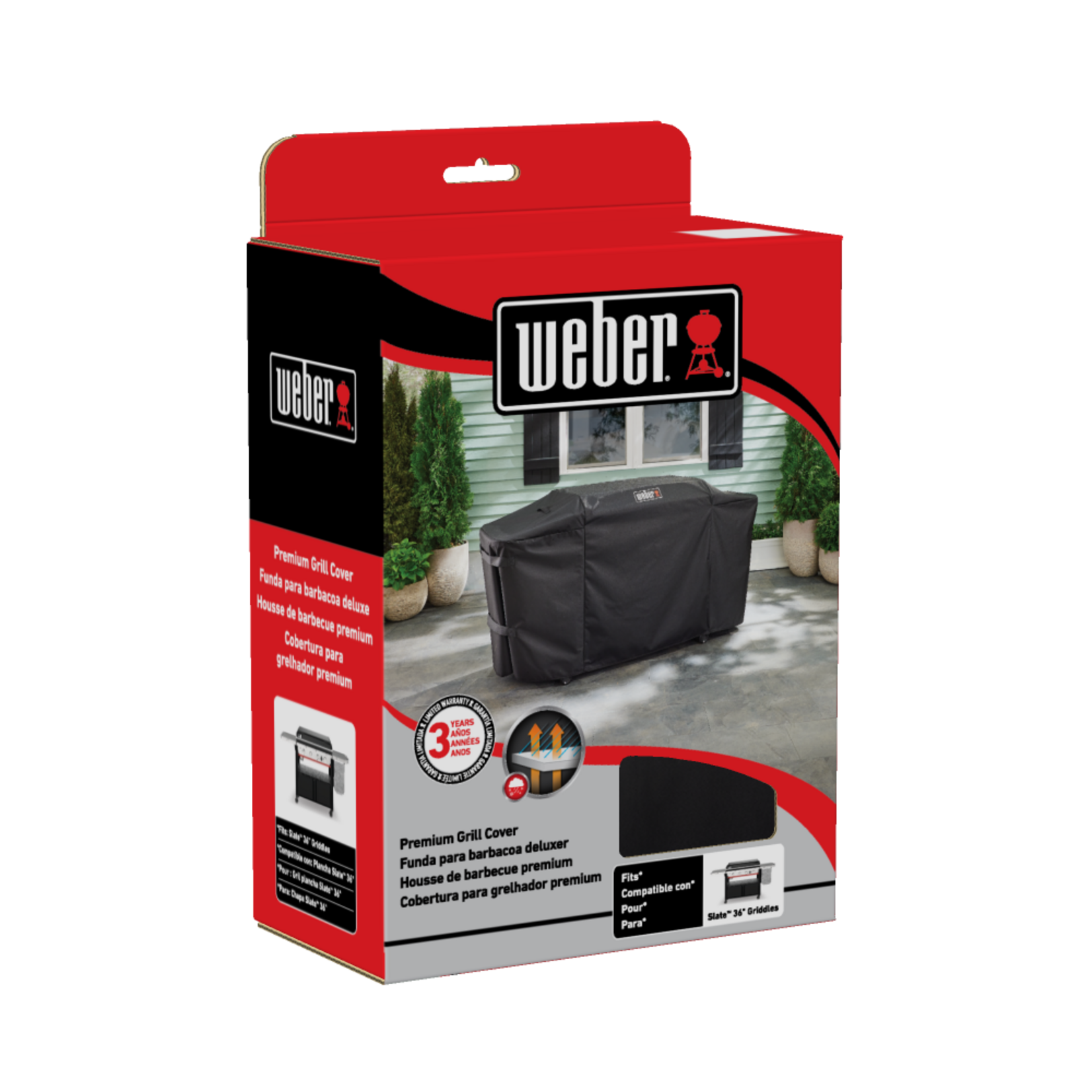 Weber GRIDDLE COVER 36"  Slate