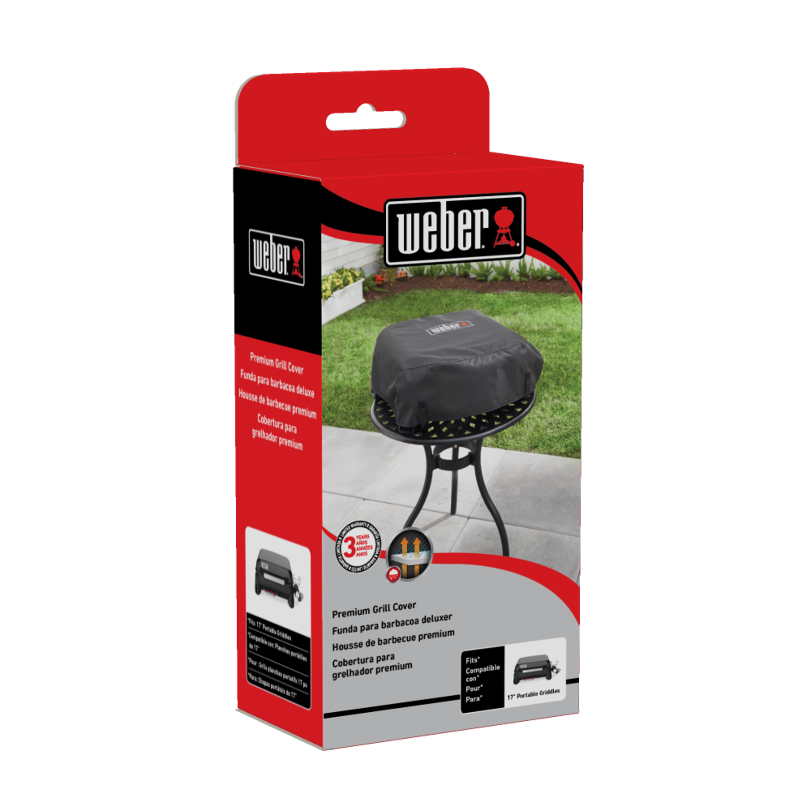 Weber Griddle Cover 17" Tabletop