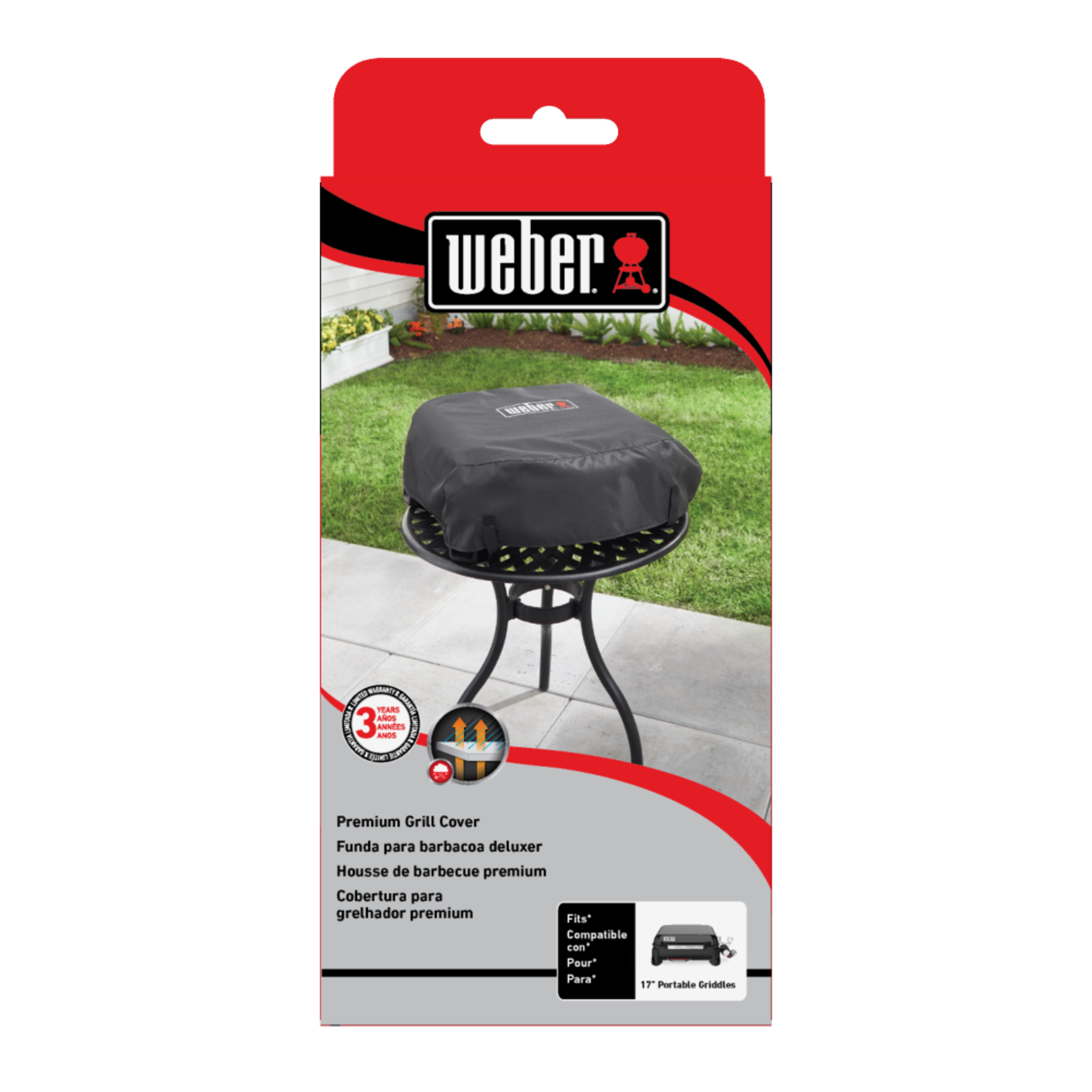 Weber Griddle Cover 17" Tabletop