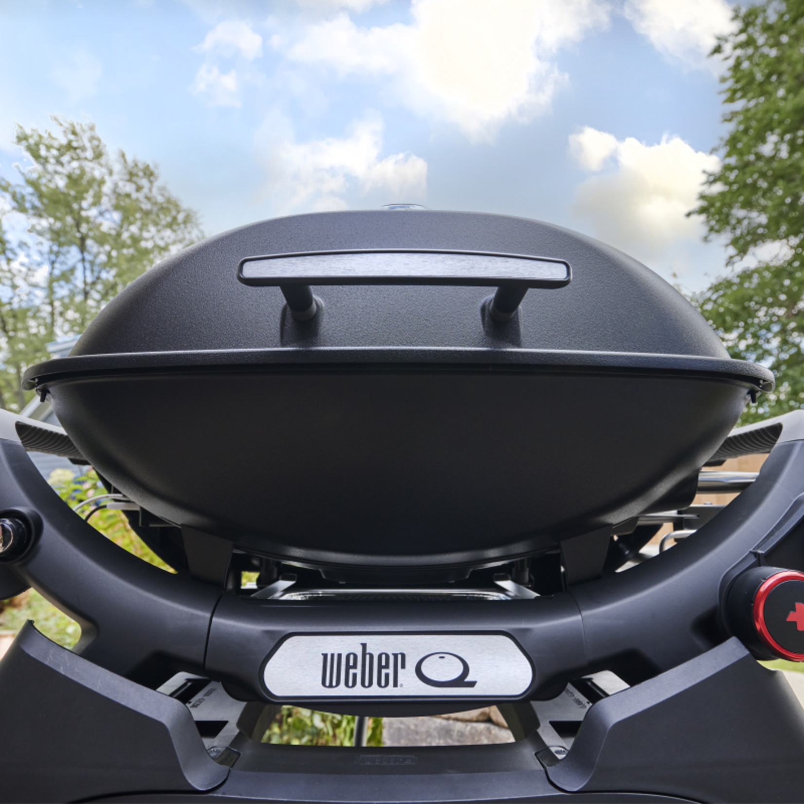 Weber Q 2800N+ Black LP Grill (with stand)
