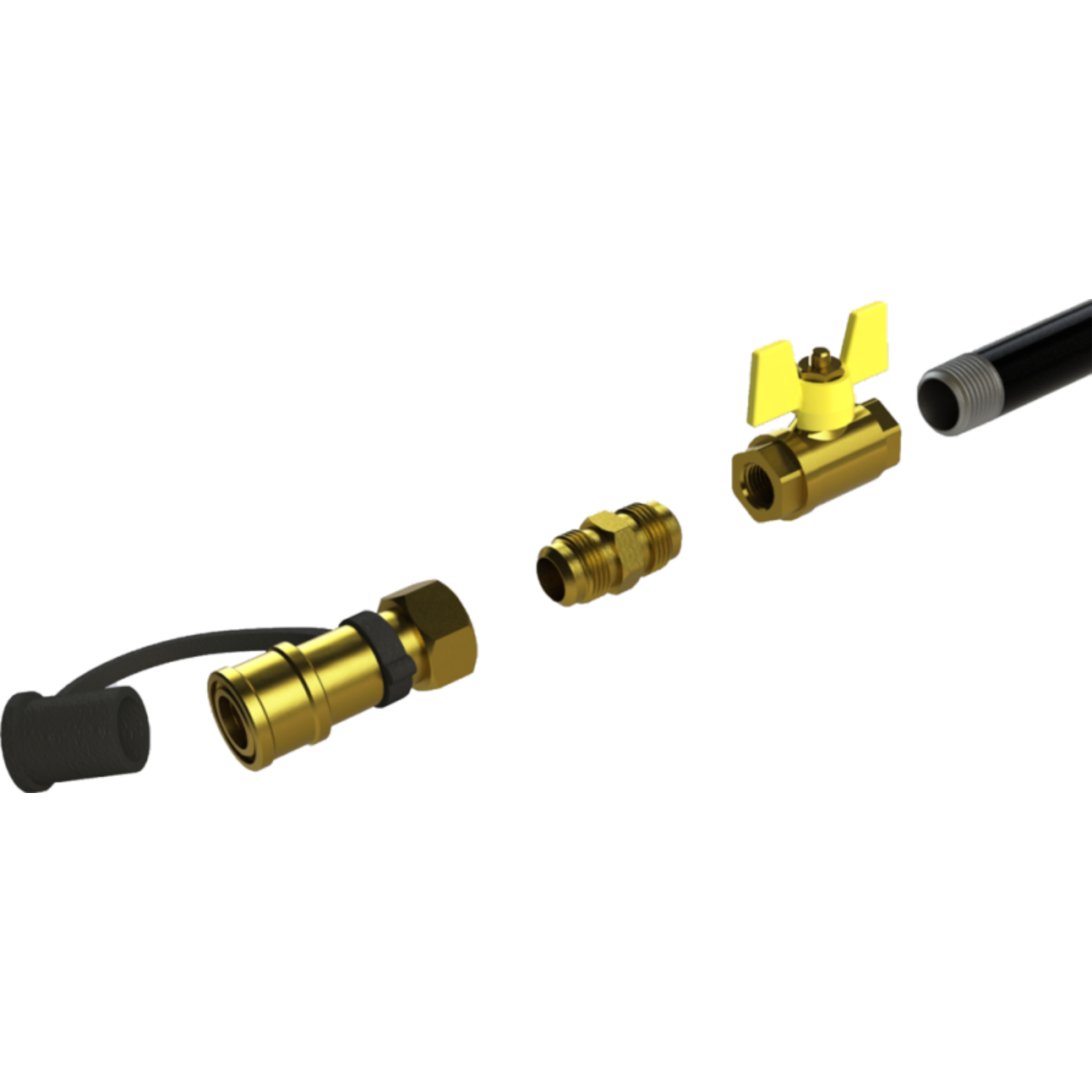 Halo Versa 16 Natural Gas Conversion Kit #1 - Countertop