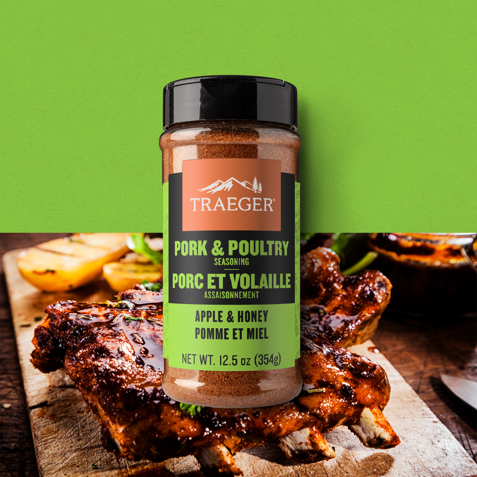 Traeger Pork & Poultry Rub 12.5 Oz