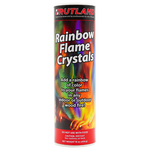 Rutland Rainbow Flame Crystals 454g Canister