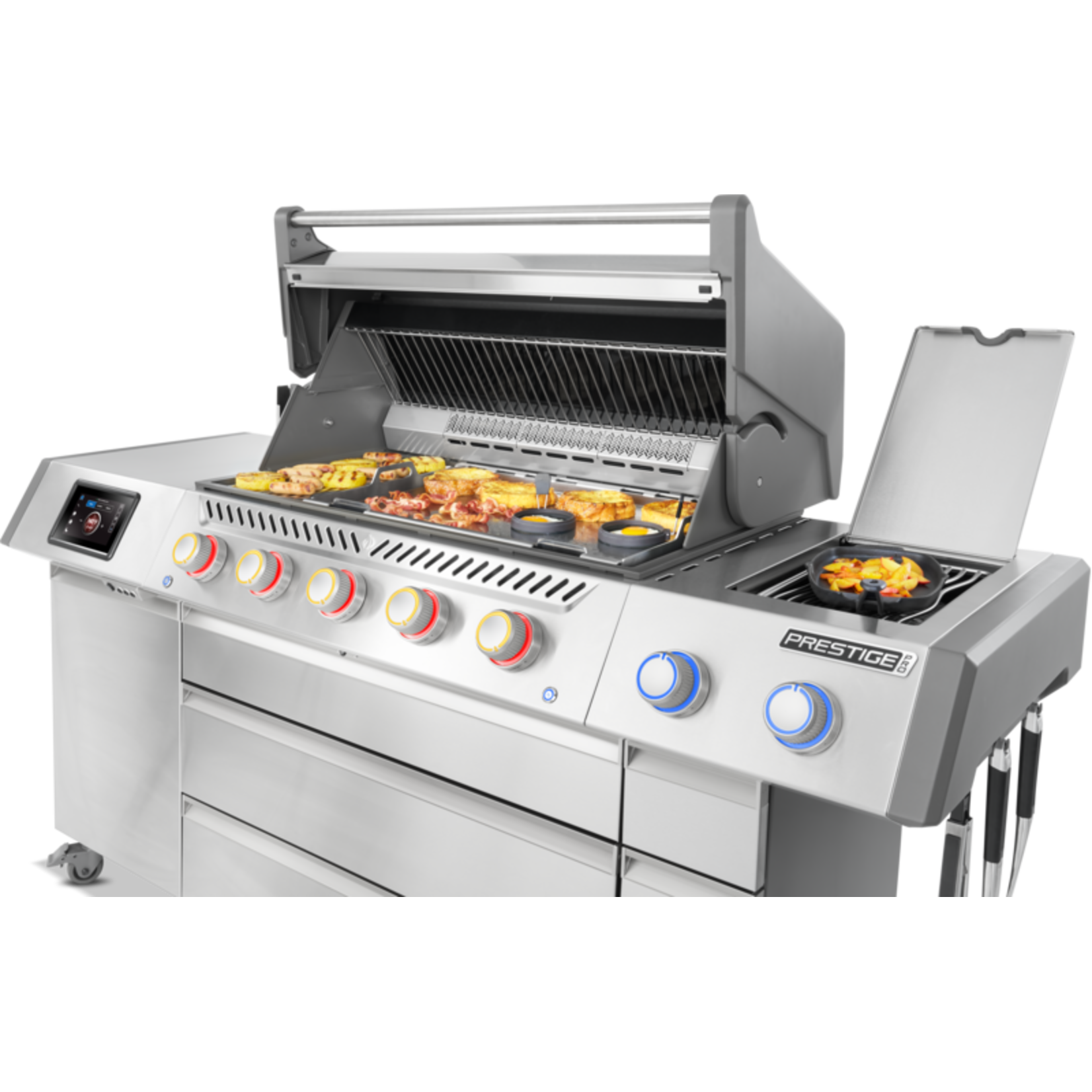 Napoleon Prestige® PRO 665 Elite Natural Gas Grill with Smart Technology & Electric Smoker Box