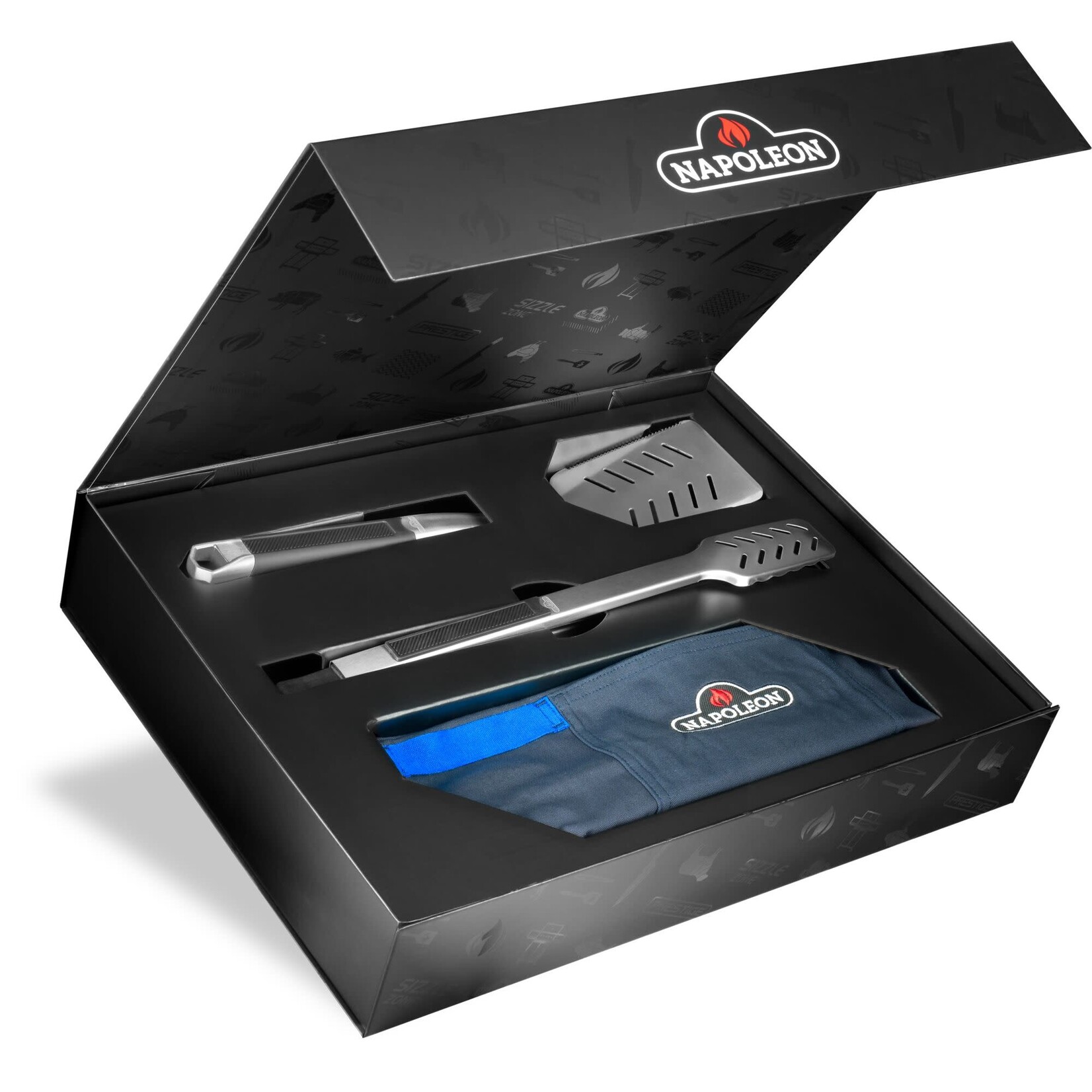 Napoleon Ltd Edition Blue P500 c/w 50year cover, apron & toolset ( GATL021) - NG