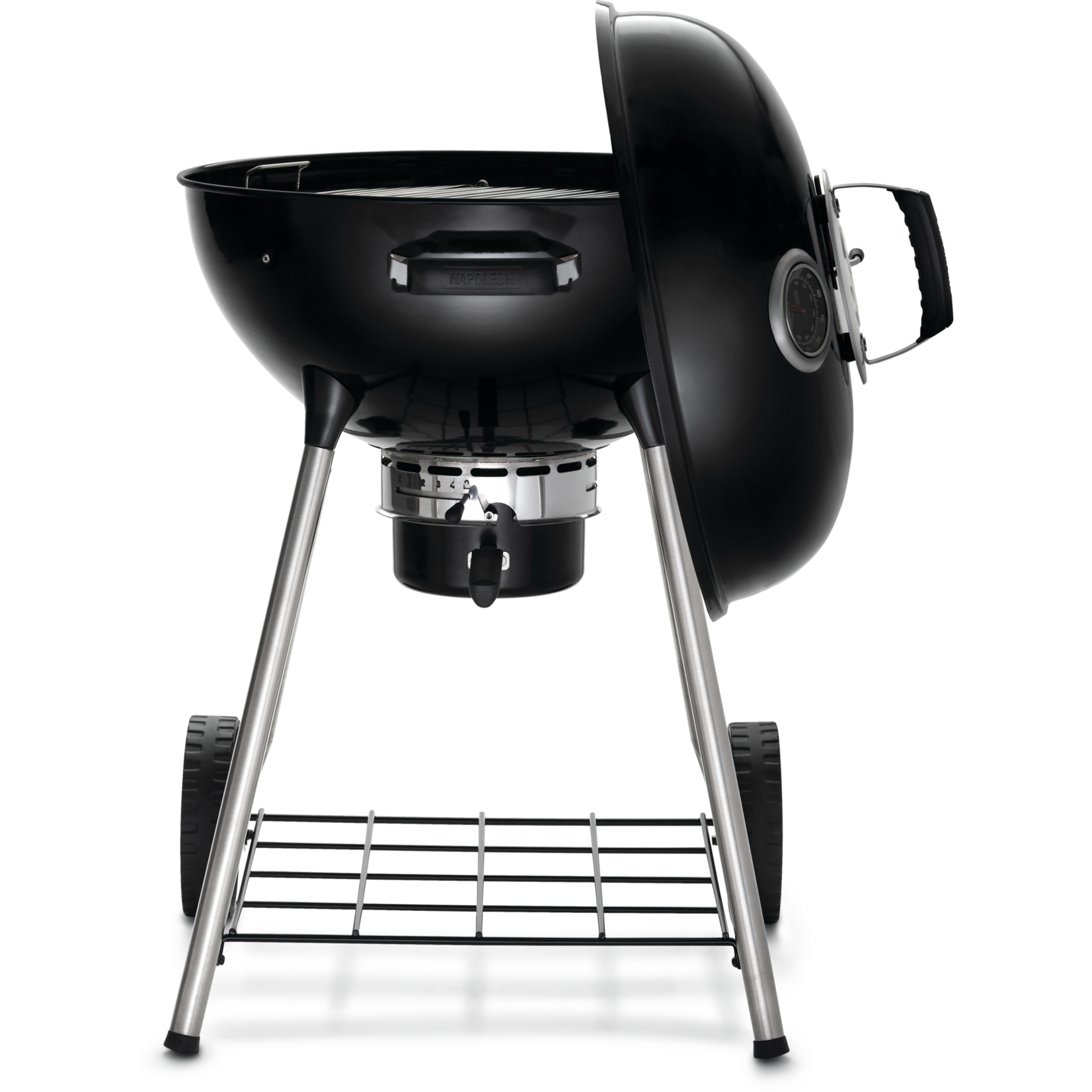 Napoleon NK22 Charcoal Kettle Grill, Black