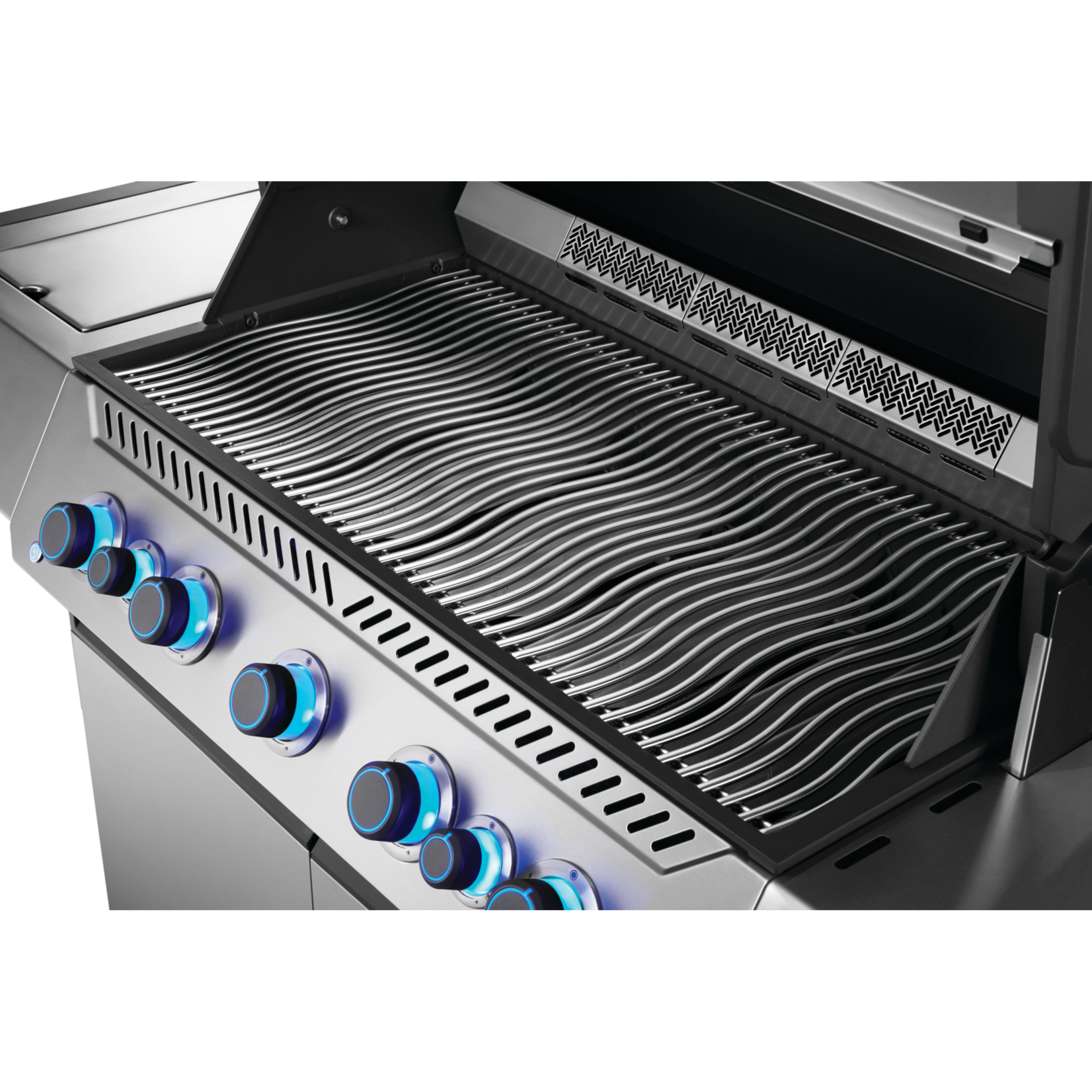 Napoleon Prestige® 665 Propane Gas Grill with Infrared Side and Rear Burner, Stainless Steel
