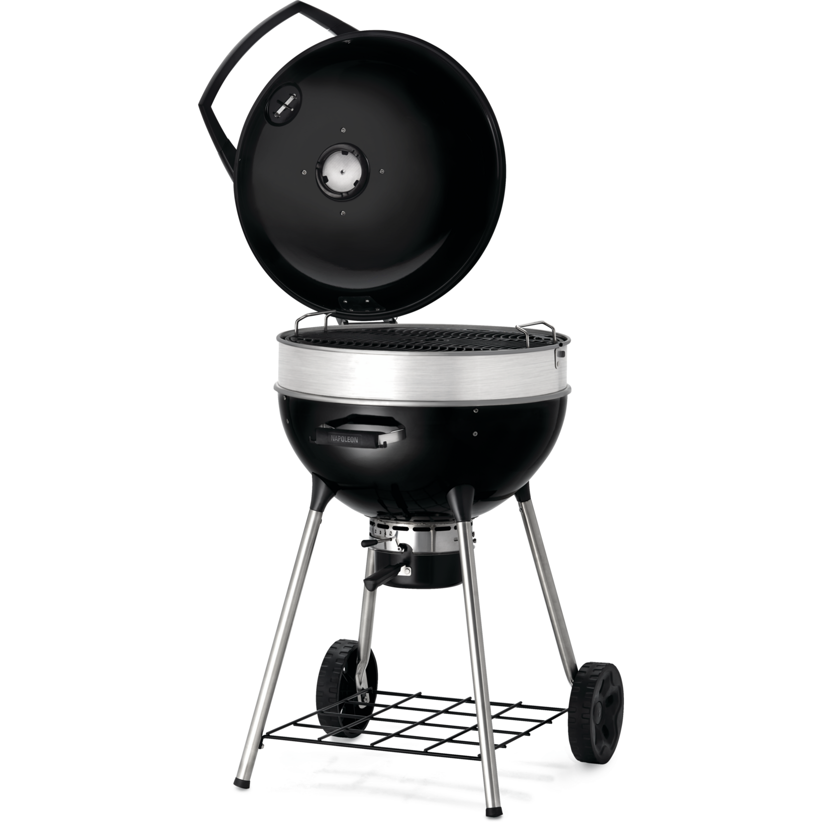 Napoleon PRO22 Charcoal Kettle Grill, Black