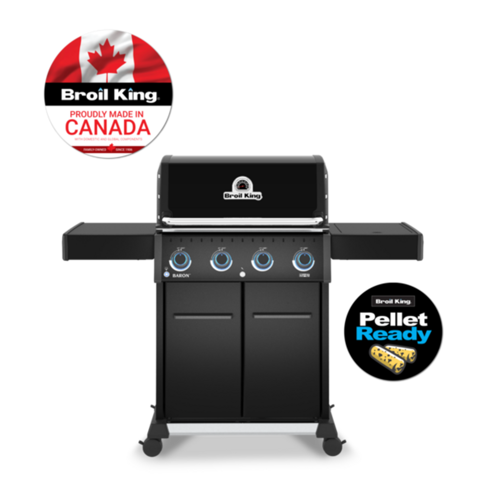 Broil King Baron 420 Pro Shadow - LP (Save $100.00)