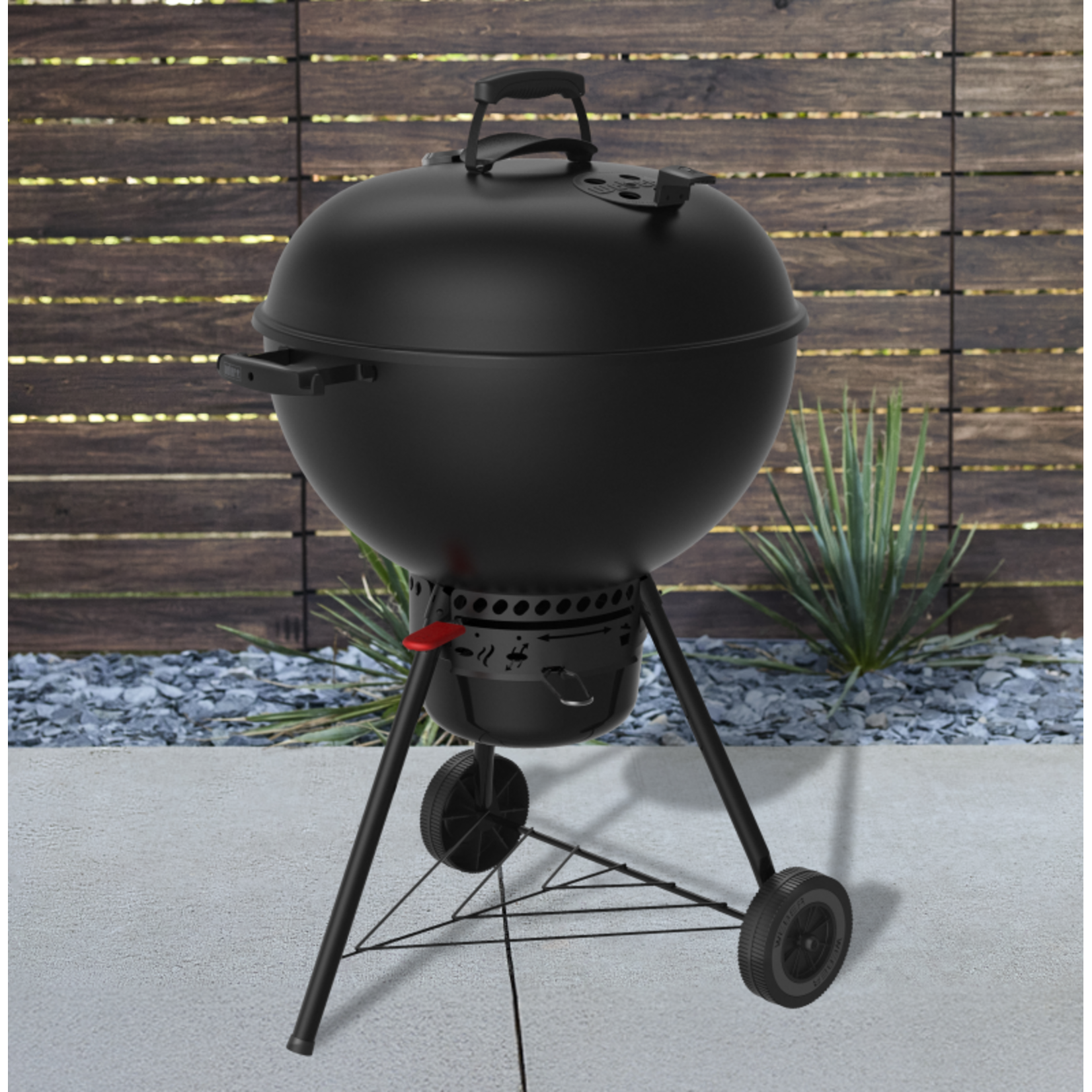 Weber 22In Orig Kettle Prem Stealth