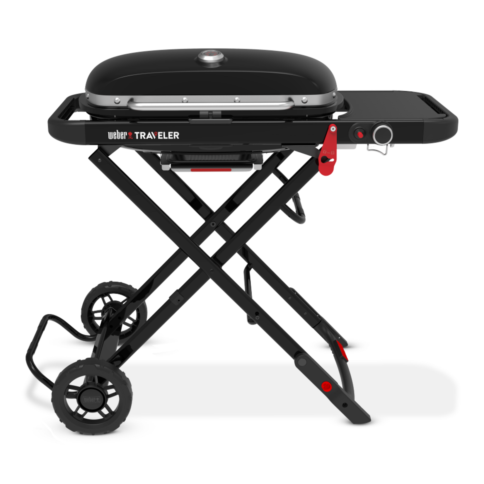 Weber Traveler Portable Gas Grill LP Blk