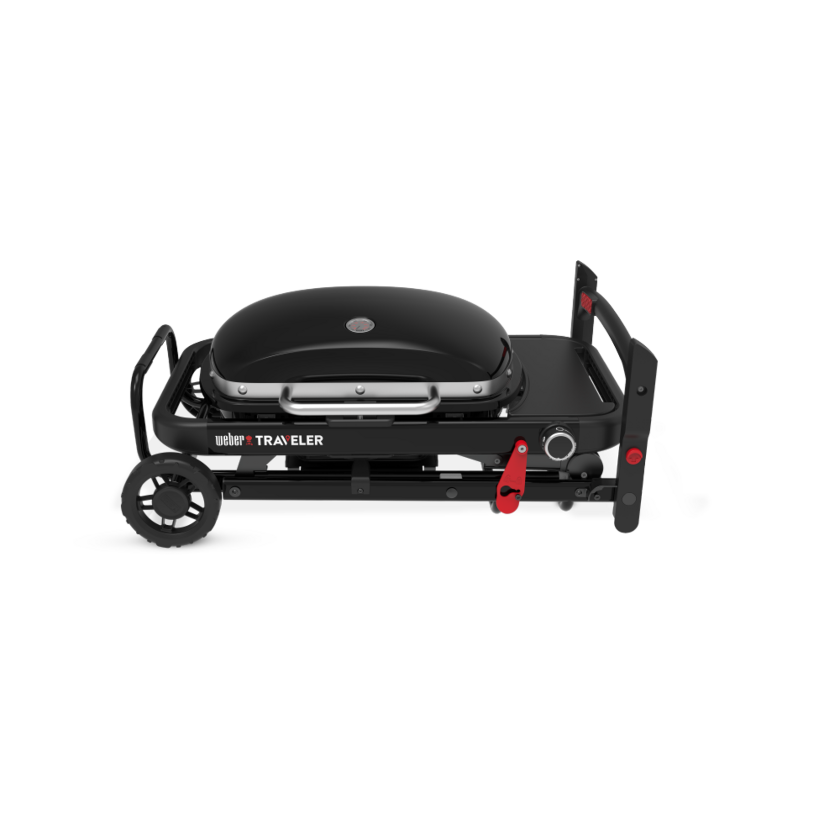 Weber Traveler Compact Portable Gas Grill LP Blk