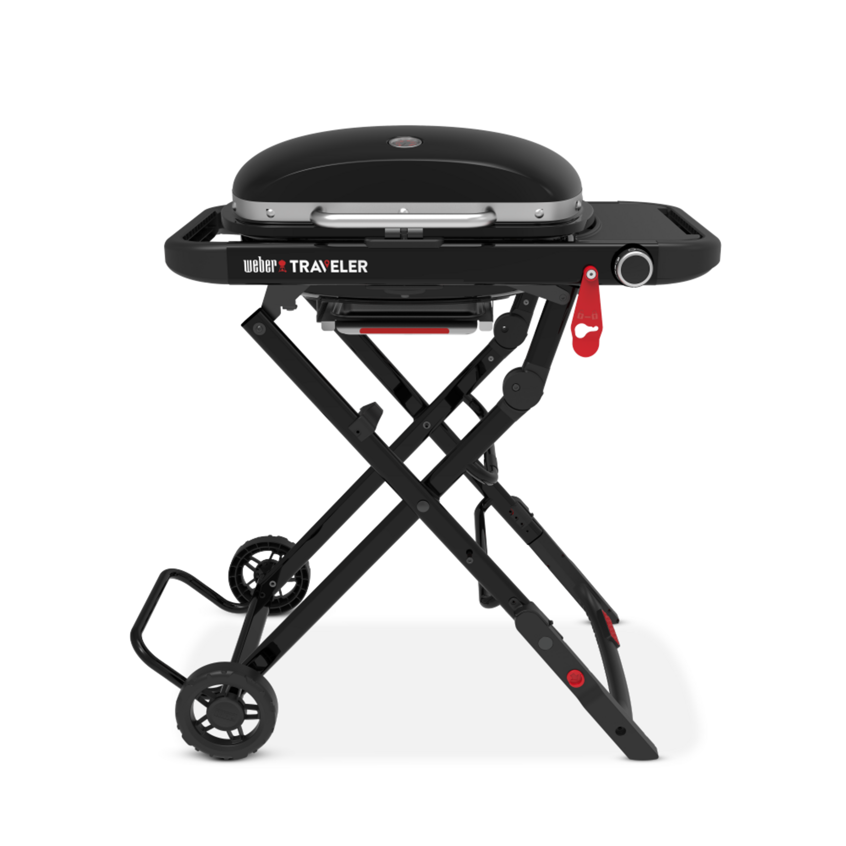 Weber Traveler Compact Portable Gas Grill LP Blk