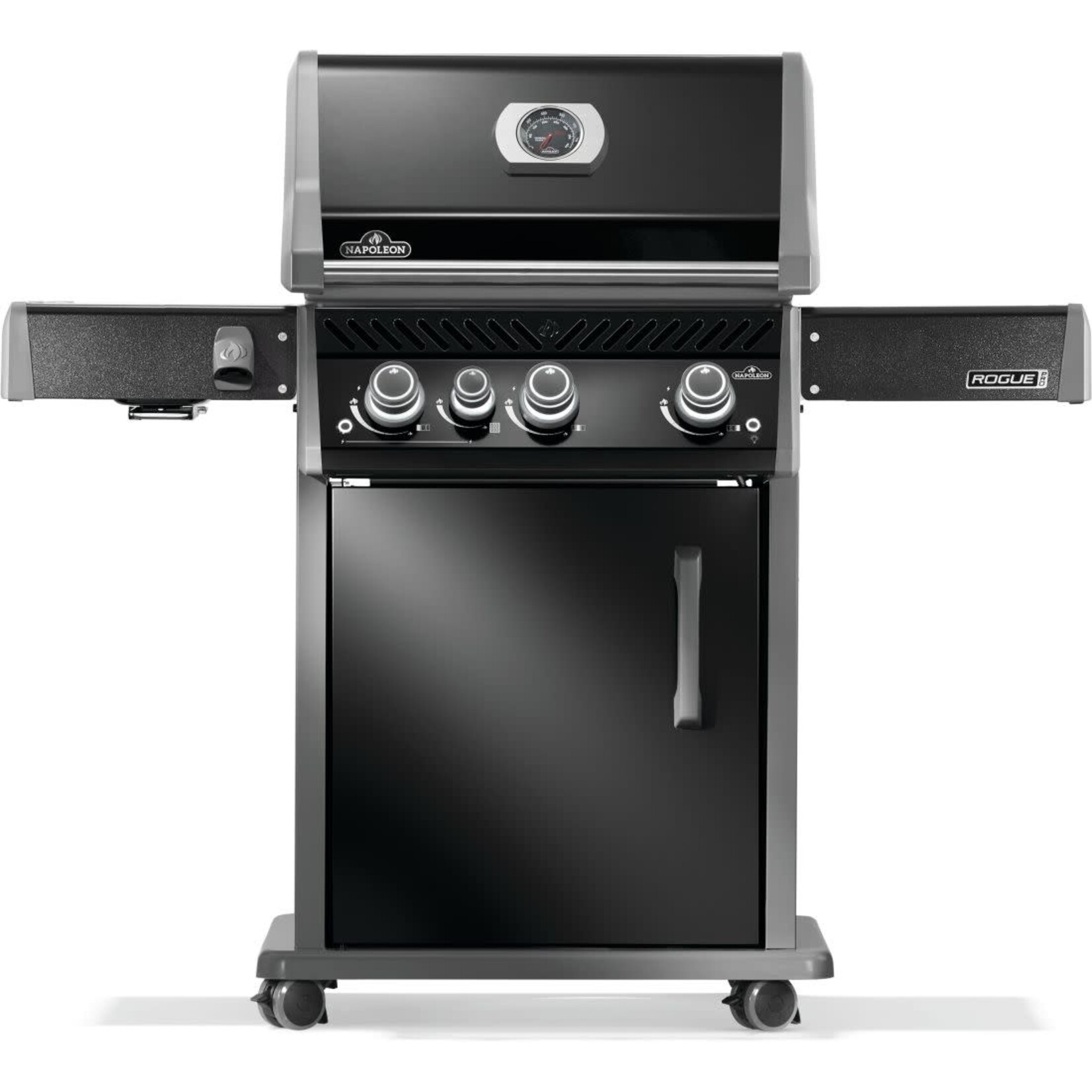 Napoleon Rogue® PRO 425 Propane Gas Grill with Infrared Side Burner, Black