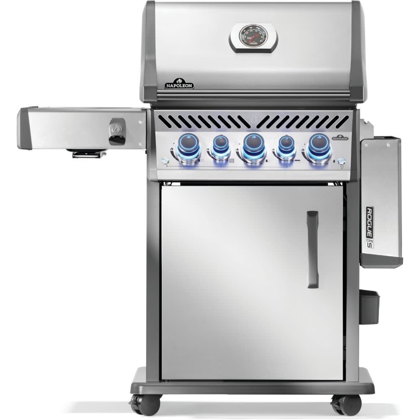 Napoleon Rogue® PRO-S 425 Propane Gas Grill with Infrared Side and Rear Burners, Stainless Steel