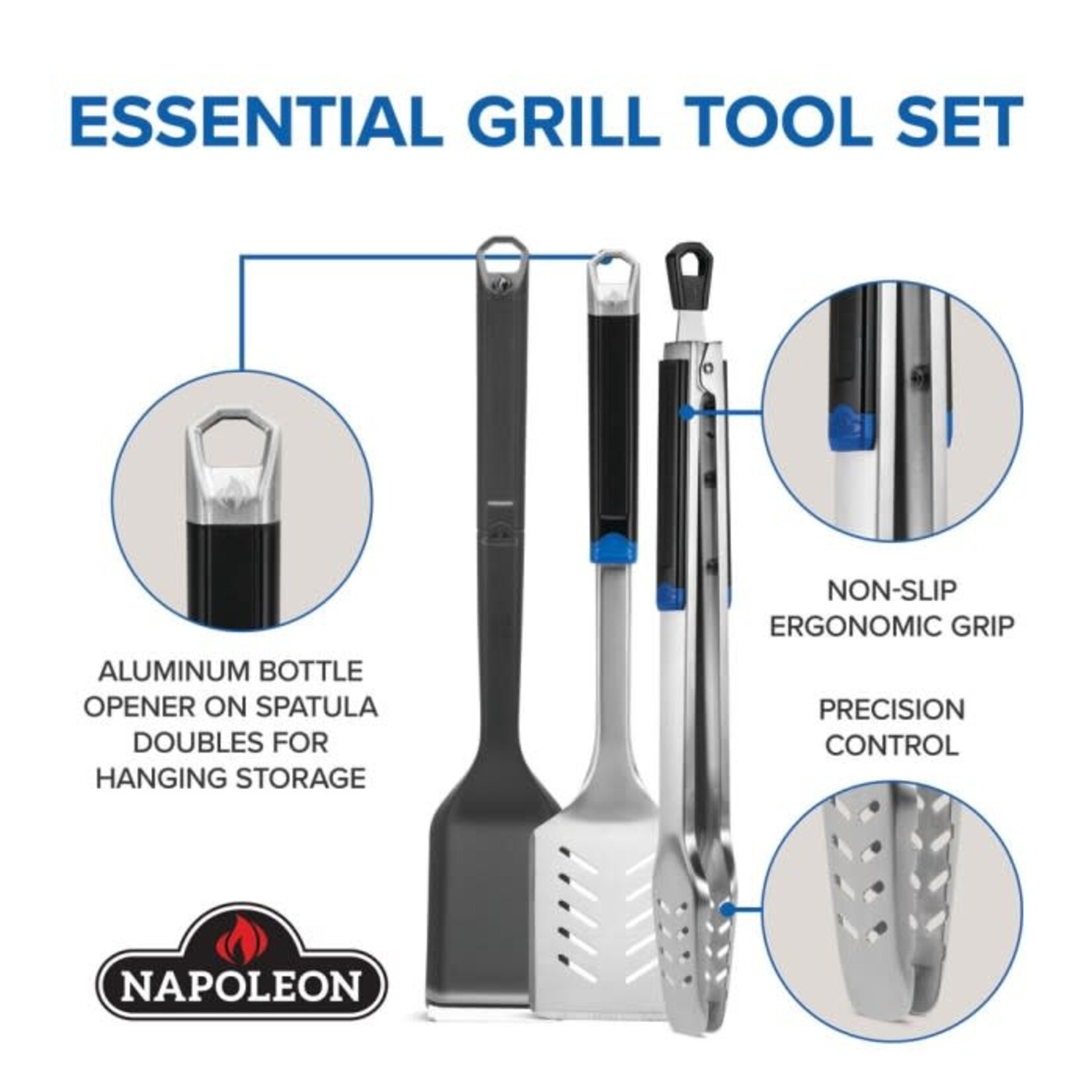 Napoleon 3-Piece Starter Toolset (Save $6.00)