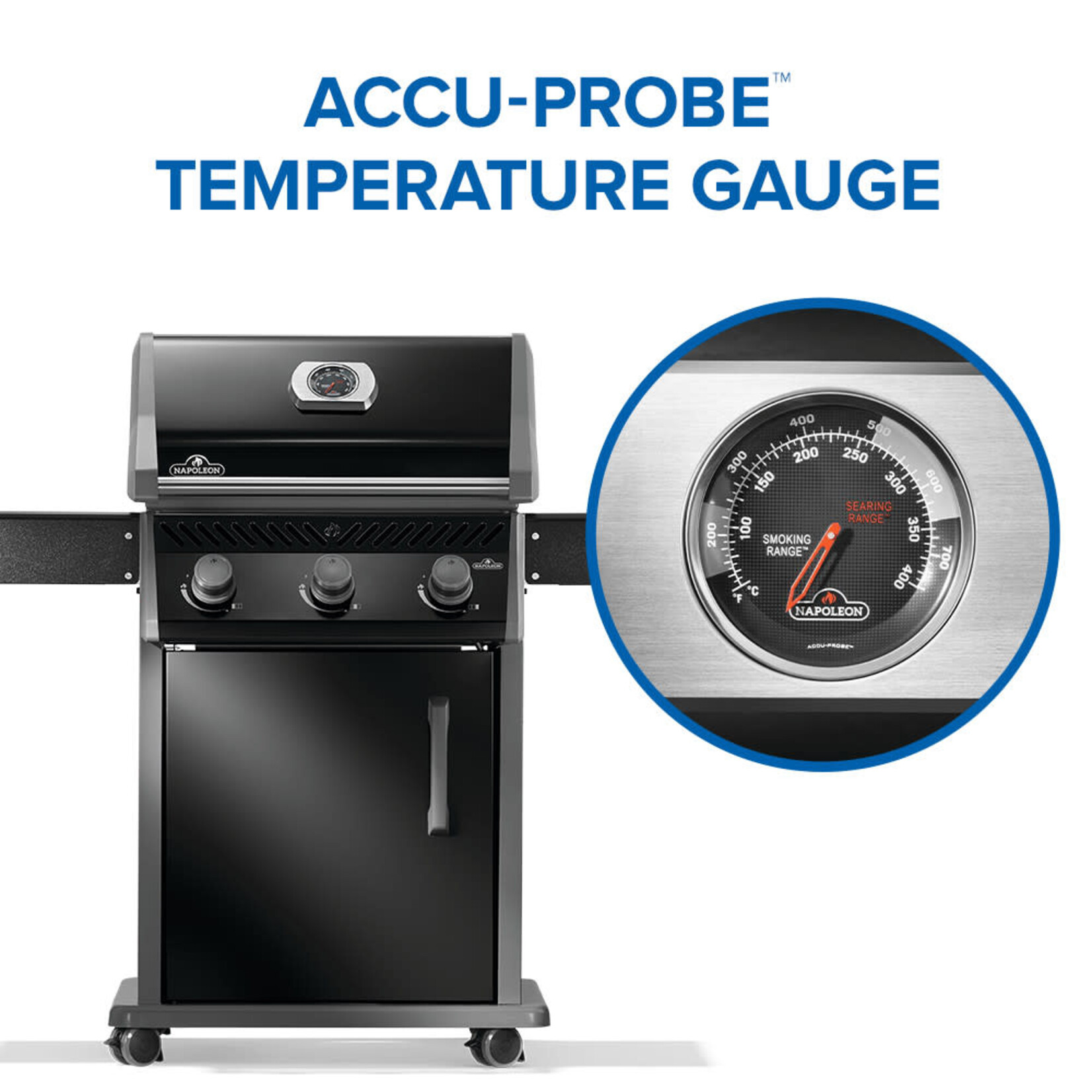 Napoleon Rogue® 425 Propane Gas Grill, Black