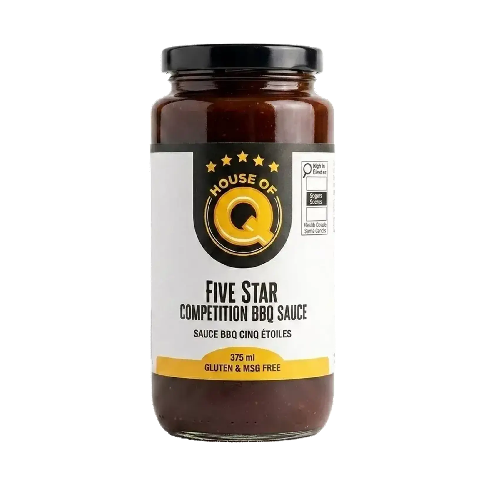 House of Q House of Q Five Star Competition BBQ Sauce (375mL)