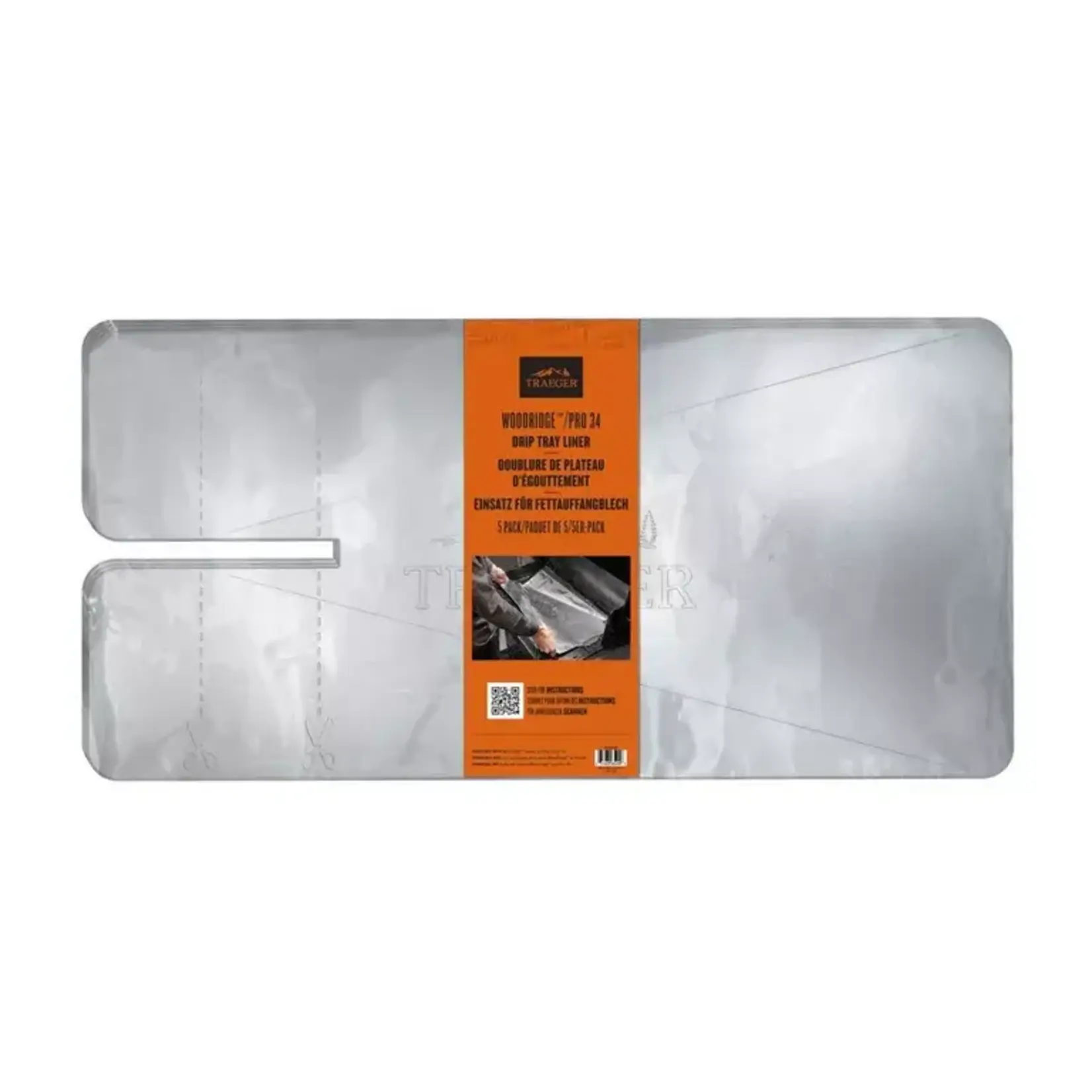 Traeger Traeger Drip Tray Liners - 5 Pack - Woodridge Series/Pro 34