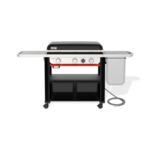Weber Slate™ 30" Rust-Resistant Griddle with Extendable Side Table (NG)
