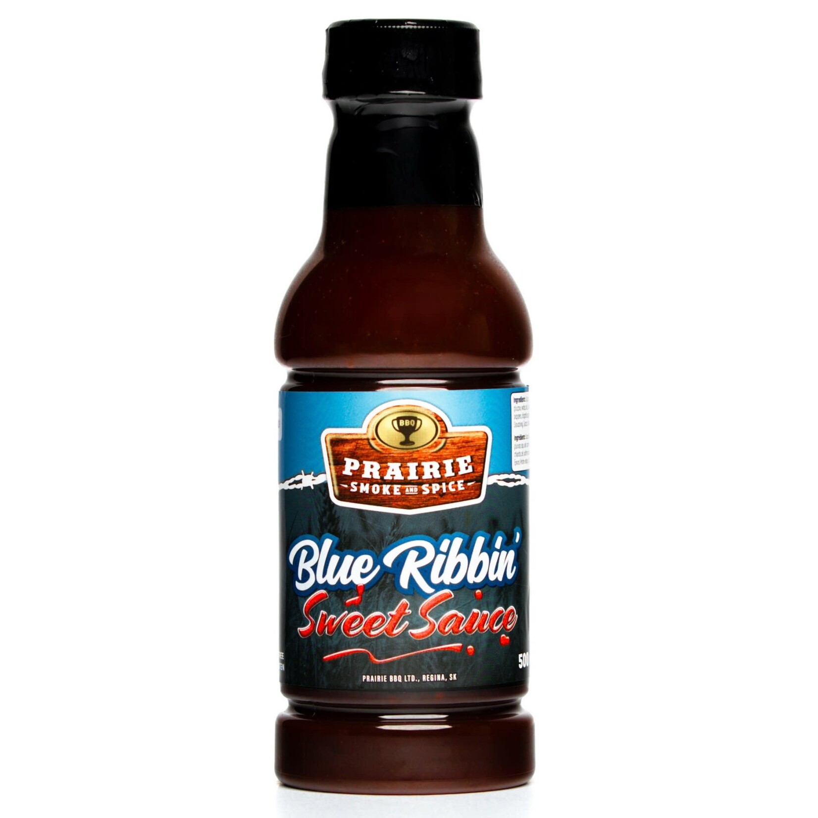 Prairie Smoke & Spice Blue Ribbin Sweet BBQ Sauce - 500ml