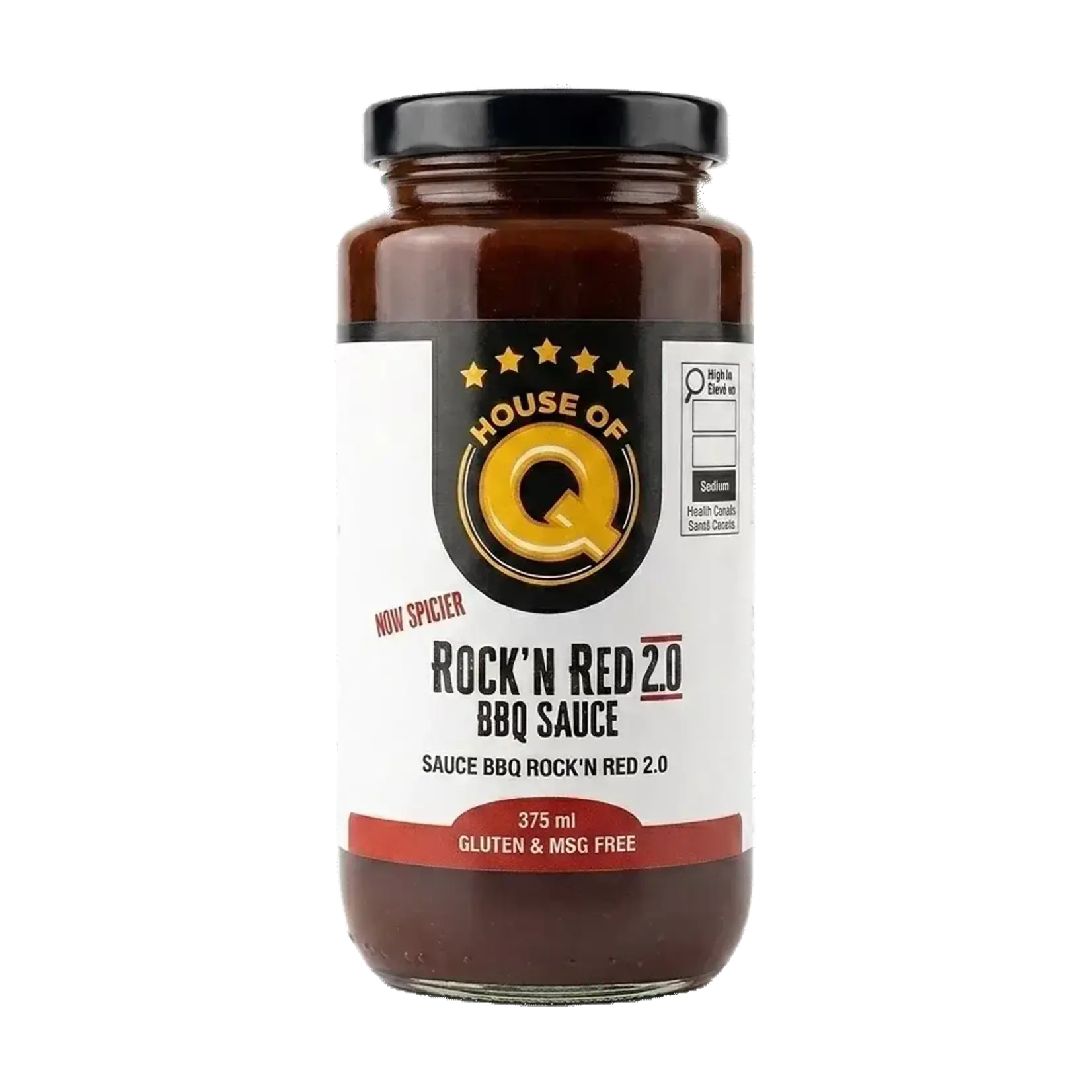 House of Q House of Q Rock'n Red 2.0 Sauce (375ml) {12}