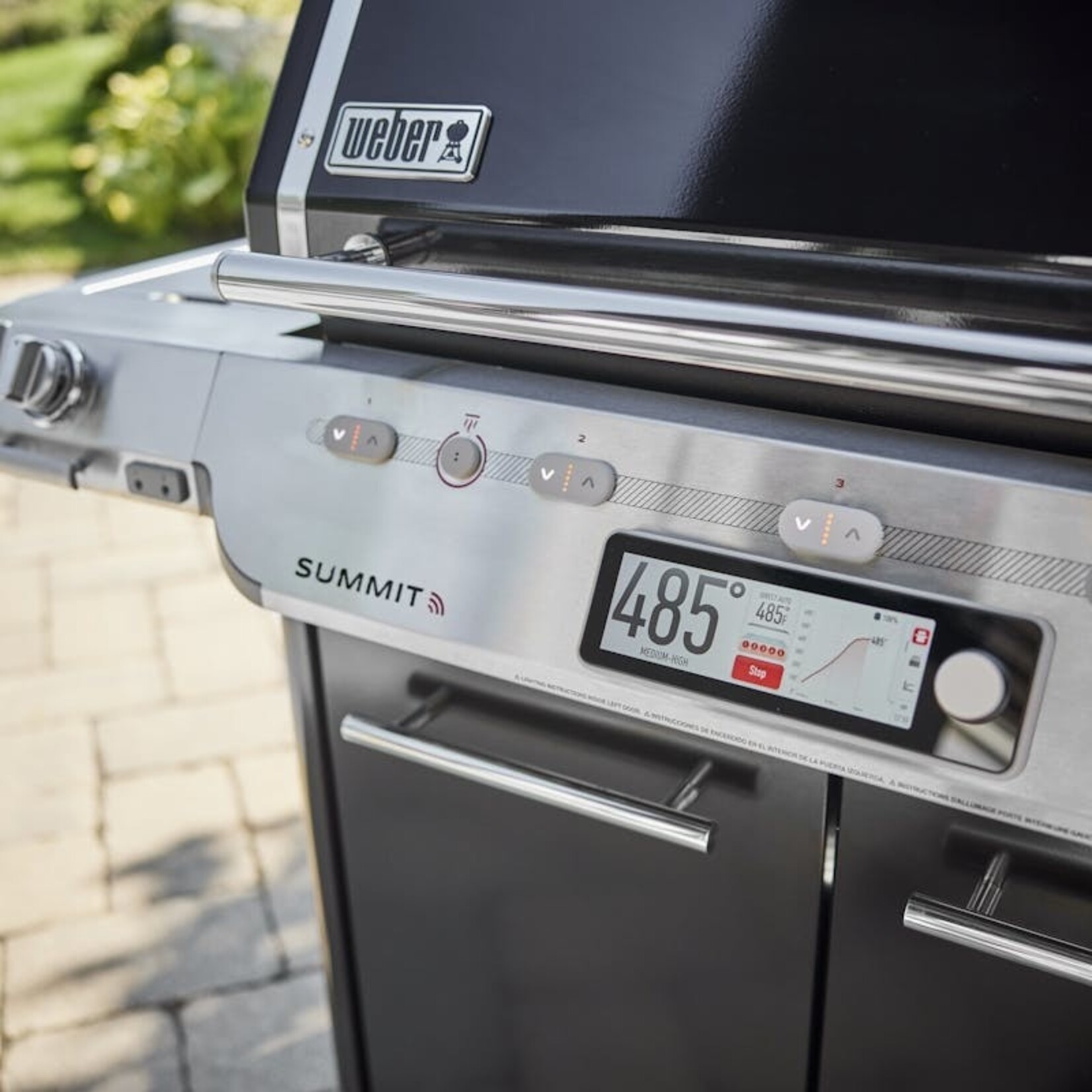 Weber Summit FS38X E Black NG