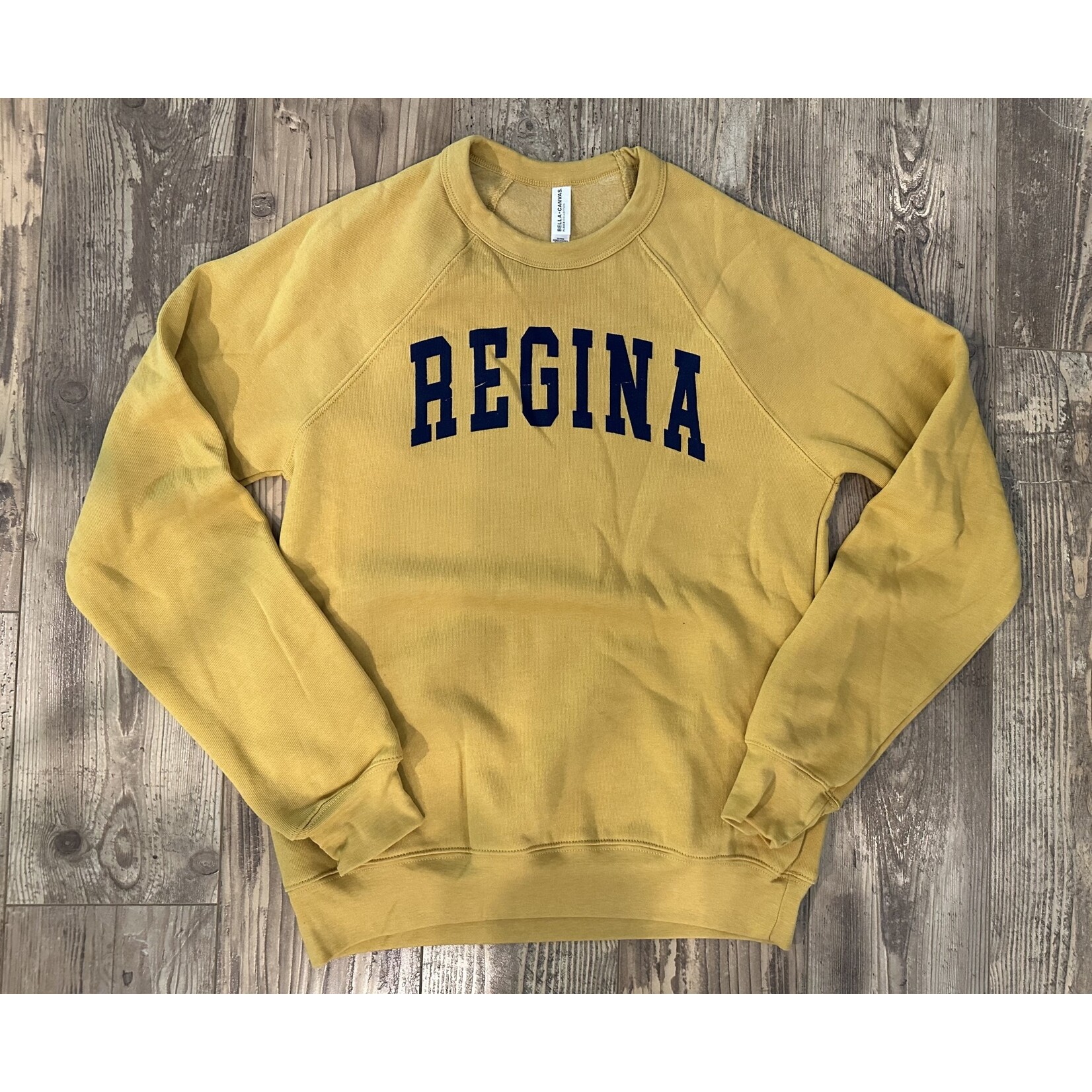Bella Crewneck Sweatshirt--Mustard REGINA