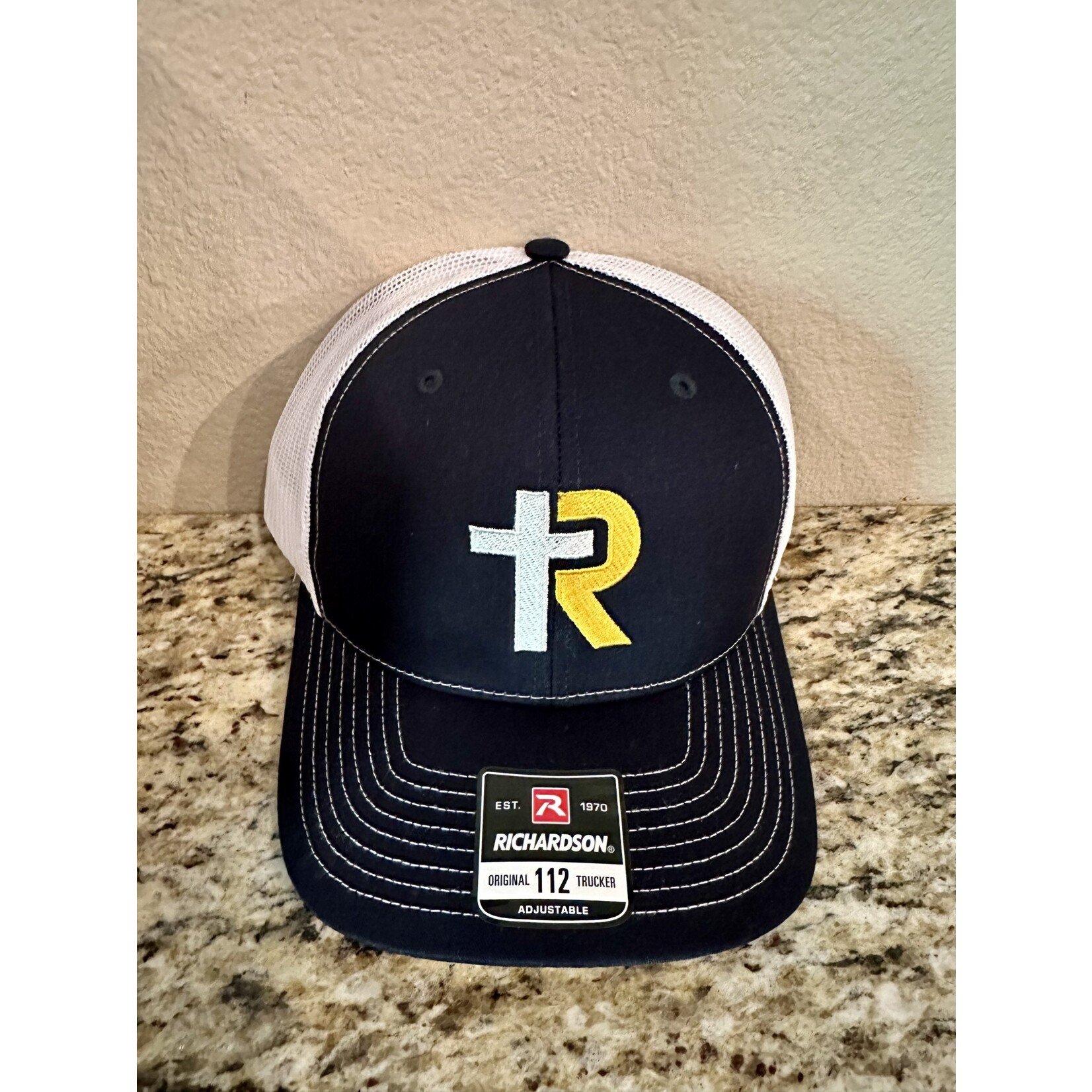 Richardson Hat--Navy/White