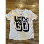 Youth UA Team Tech SS--White--LET'S GO