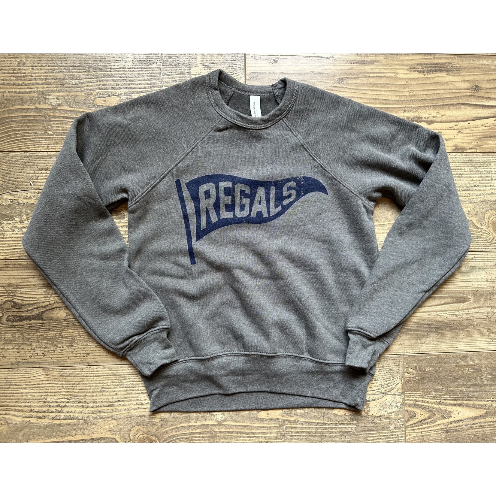 Bella Crewneck Sweatshirt--Youth Gray PENNANT