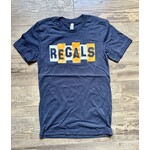 Bella Triblend Tee--Unisex- Navy Block
