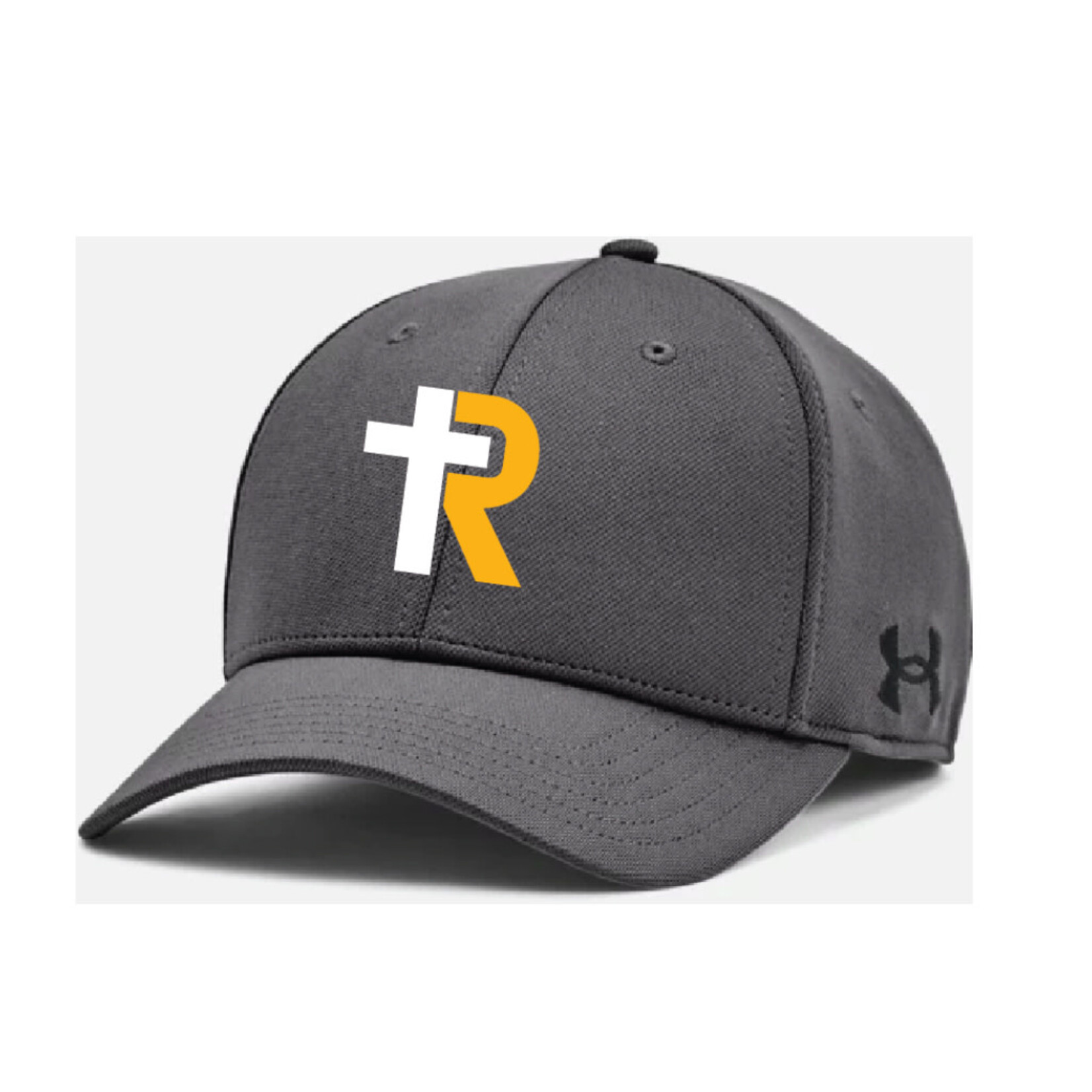 UA Team Blitzing Hat--Fitted--Gray
