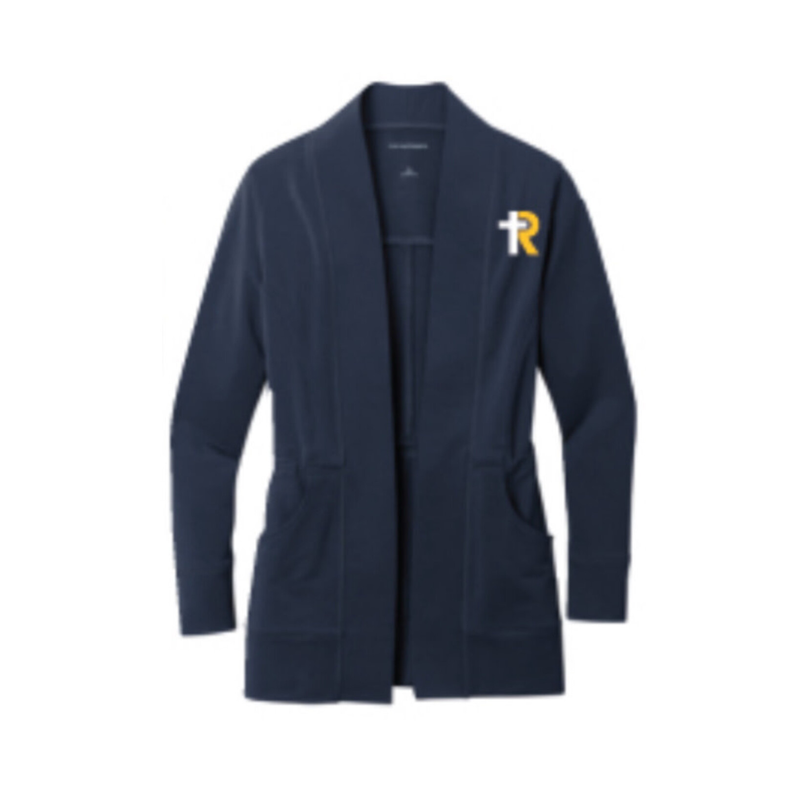 Ladies Cardigan--Navy