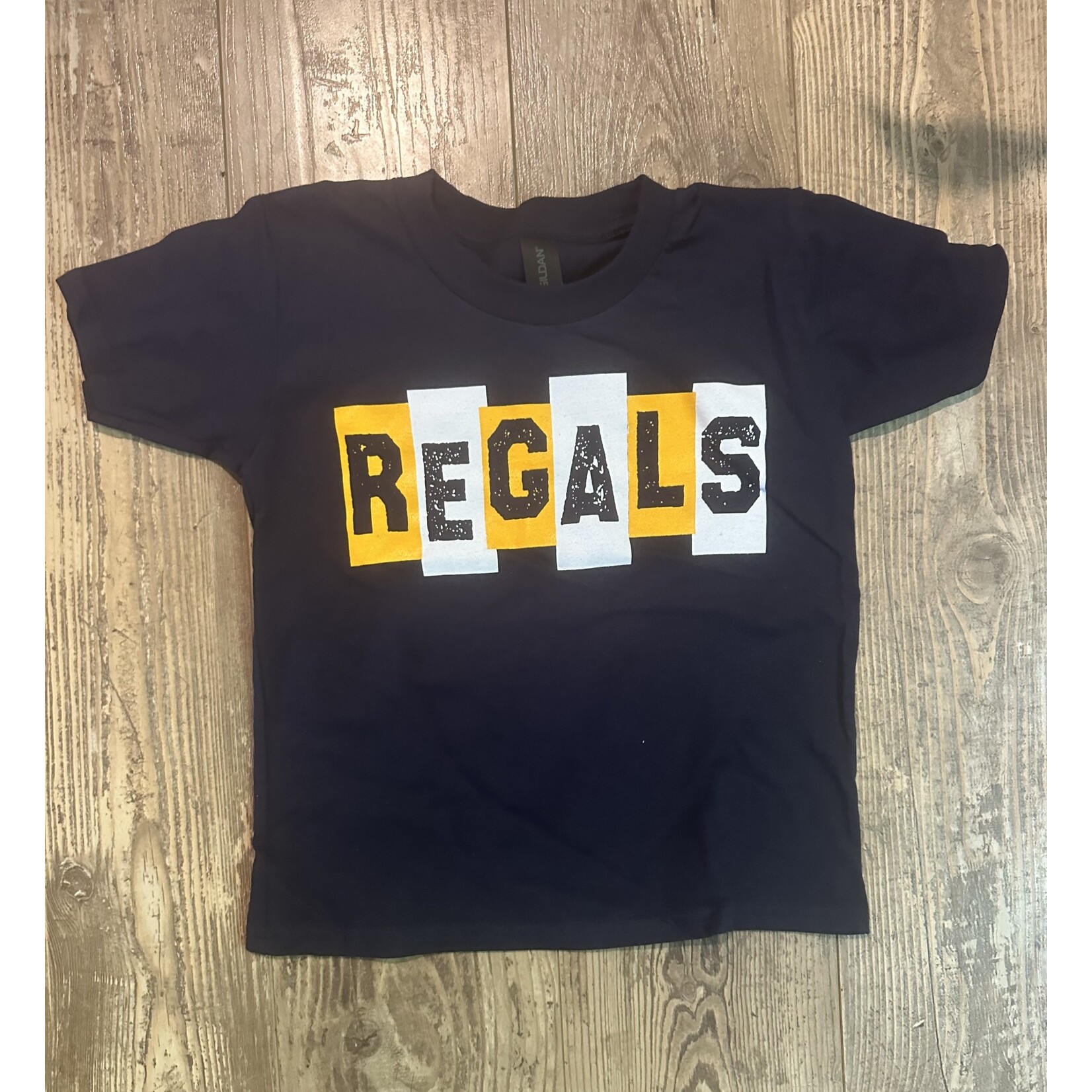 Gildan Youth Tshirt--Navy Block