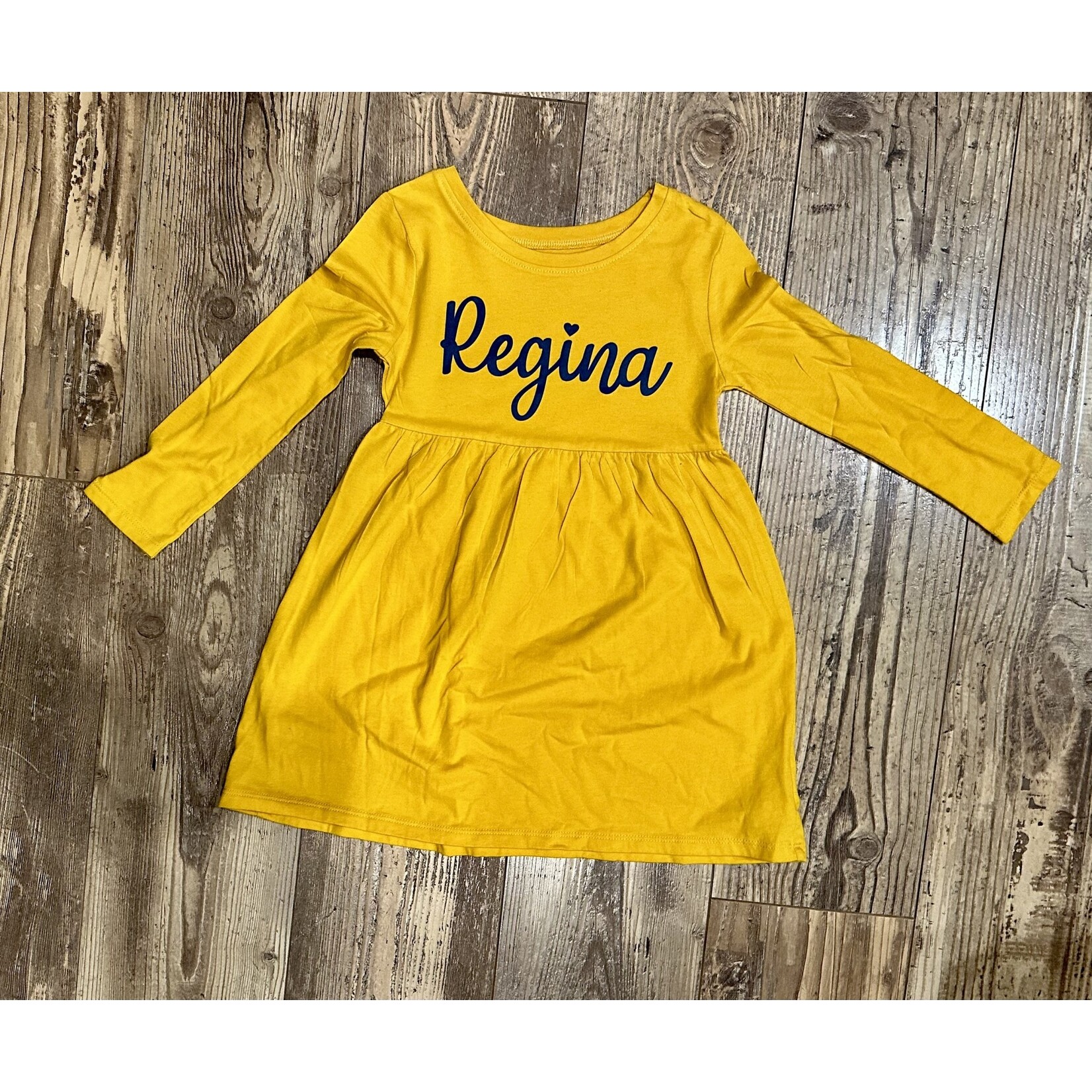 Regina Youth Dress--Yellow