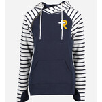 Striped Double Hoodie