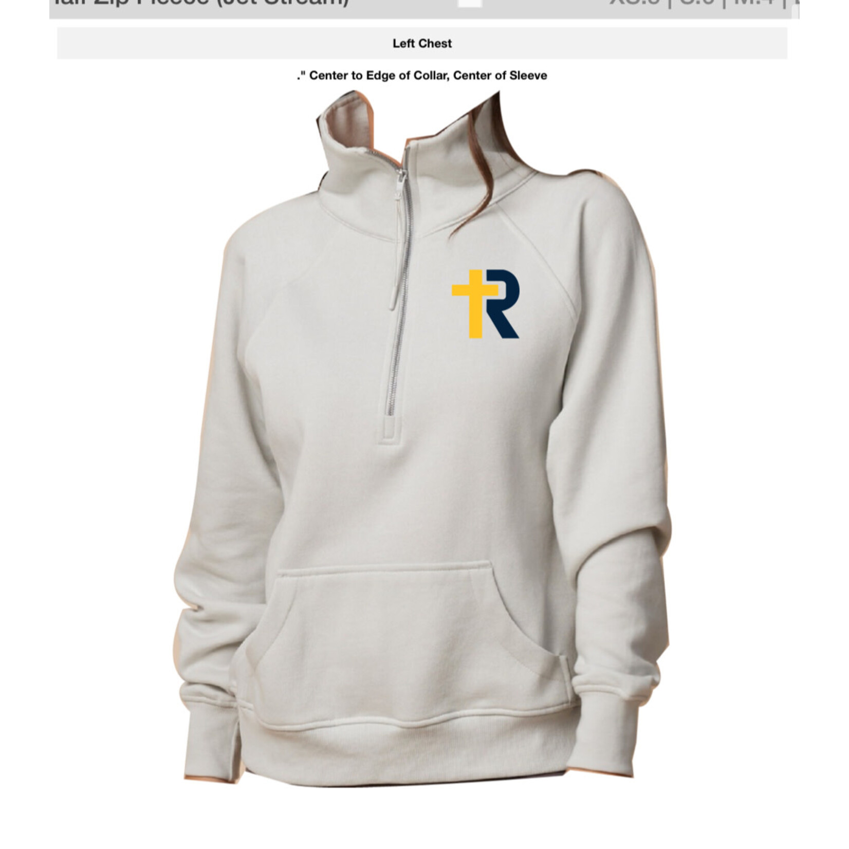 Enza 1/4 Zip Sweatshirt