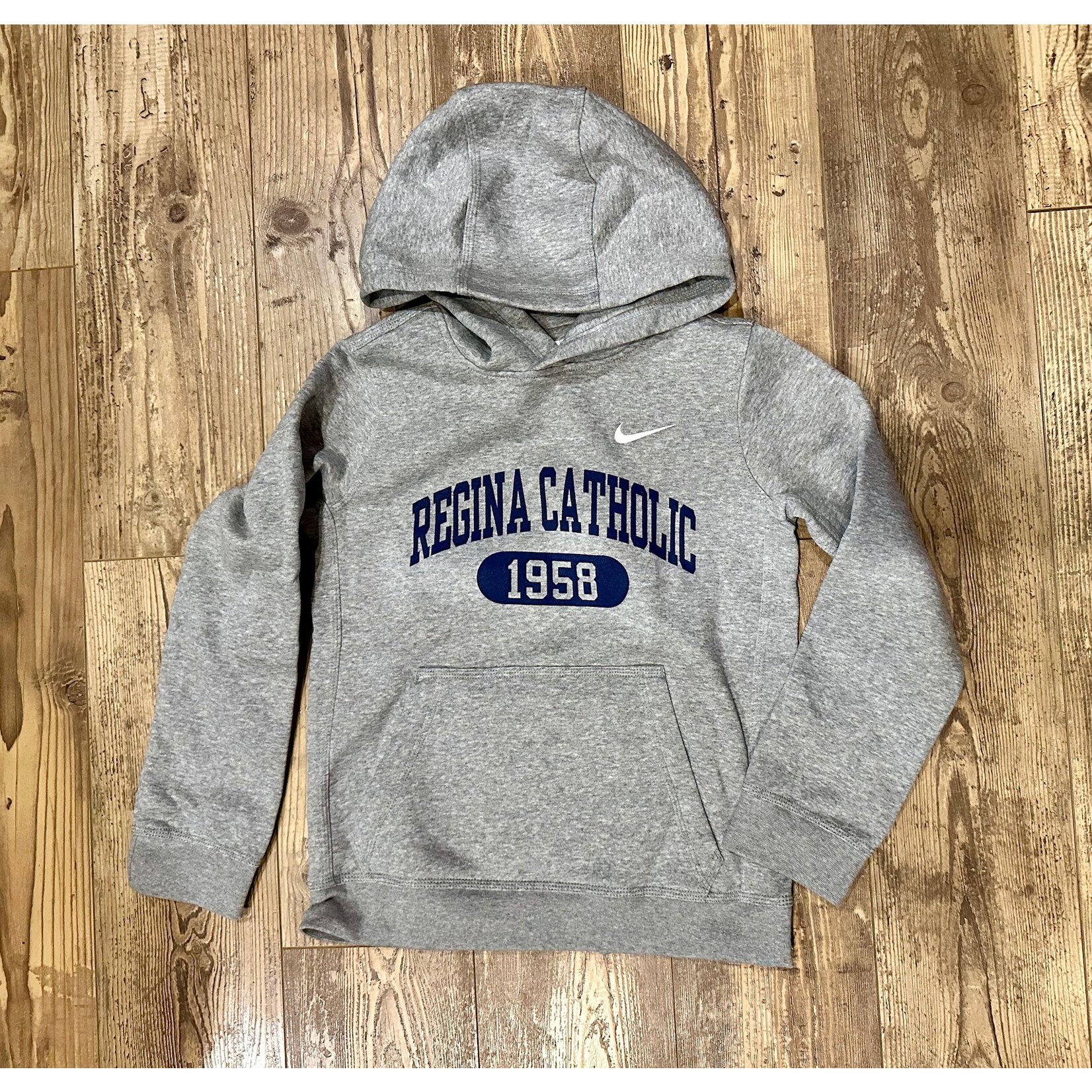 Nike Youth Hoodie--Gray