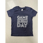 Bella Youth Triblend SS--Navy GAME DAY