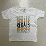 Bella Youth Triblend SS--White REGALS X3