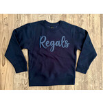 Regals PUFF SCRIPT Sweatshirt--YOUTH Navy