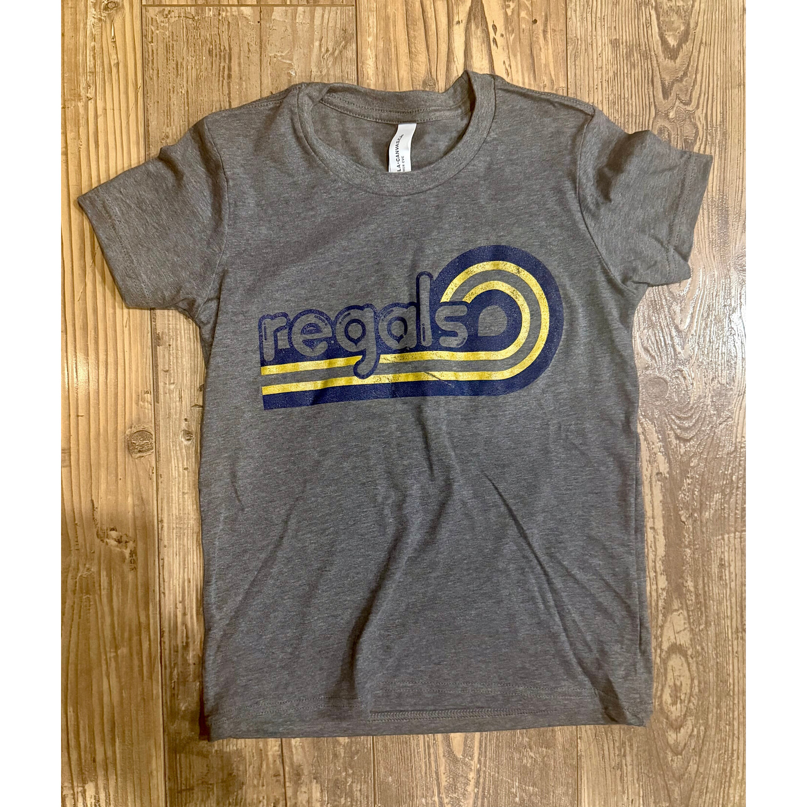 Bella Youth Triblend SS--Gray REGAL SWIRL